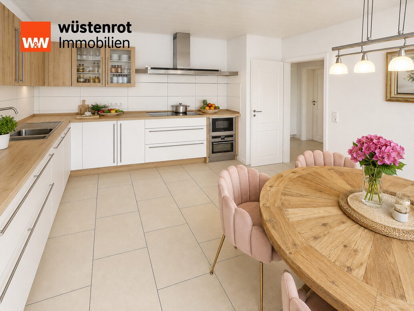 Immobilienangebot - Büdingen / Orleshausen - Alle - Volltreffer! 1-FH mit Nähe zu Feld, Stadt und Edeka! Solar, Kamin, 2 Bäder, ELW, Garage und Garten!