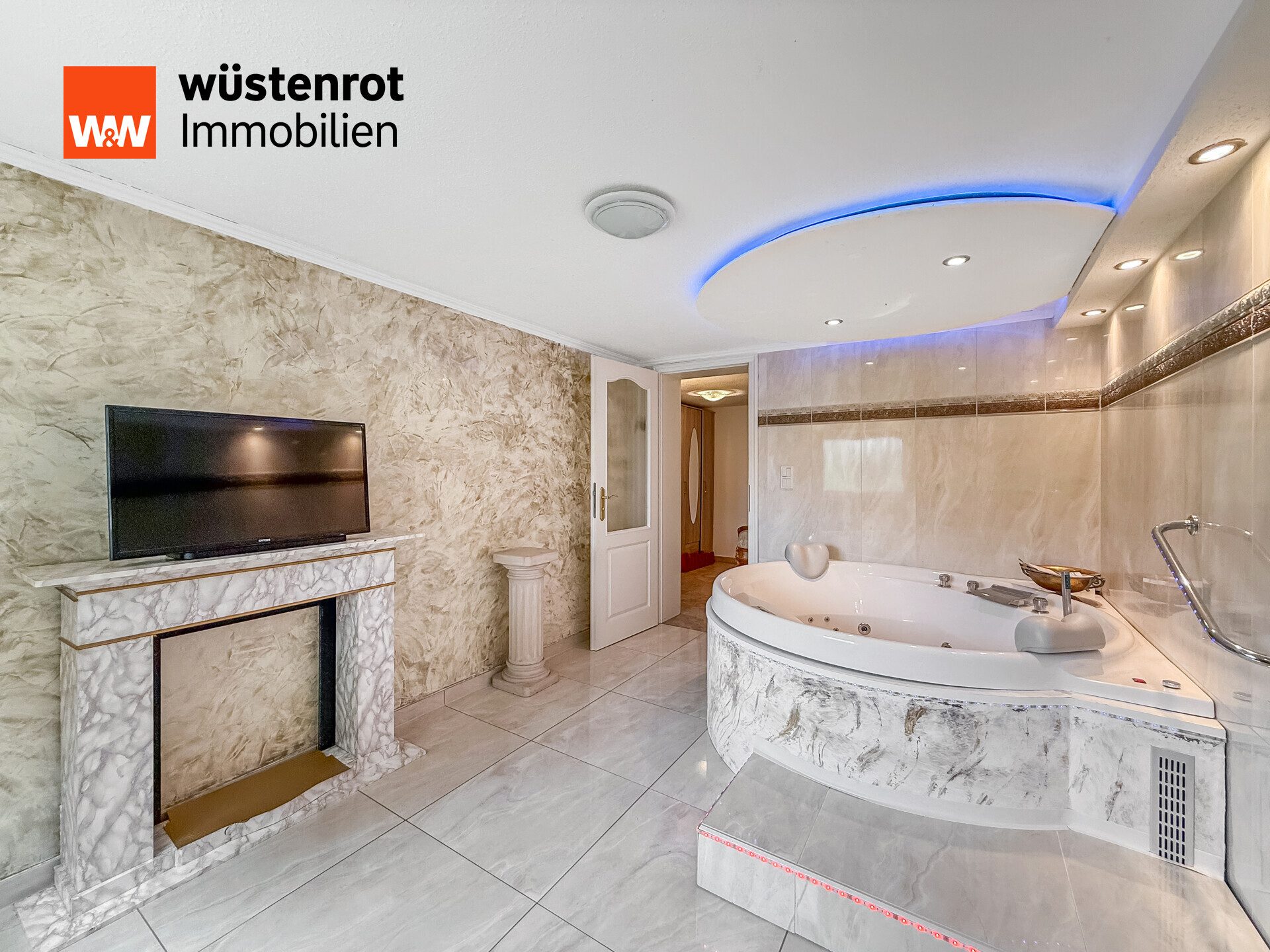 Immobilienangebot - Schmelz - Alle - Gepflegter Bungalow mit Einliegerwohnung, Whirlpool und großer Garage in Schmelz