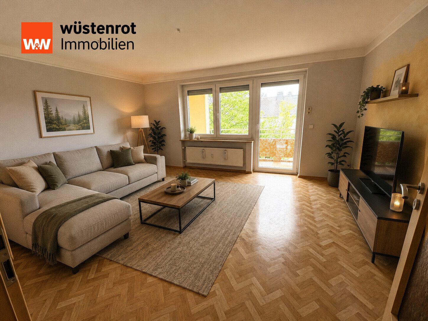 Immobilienangebot - Selbitz - Alle - Sofort freie, umfassend renovierte 3 Zimmer Wohnung