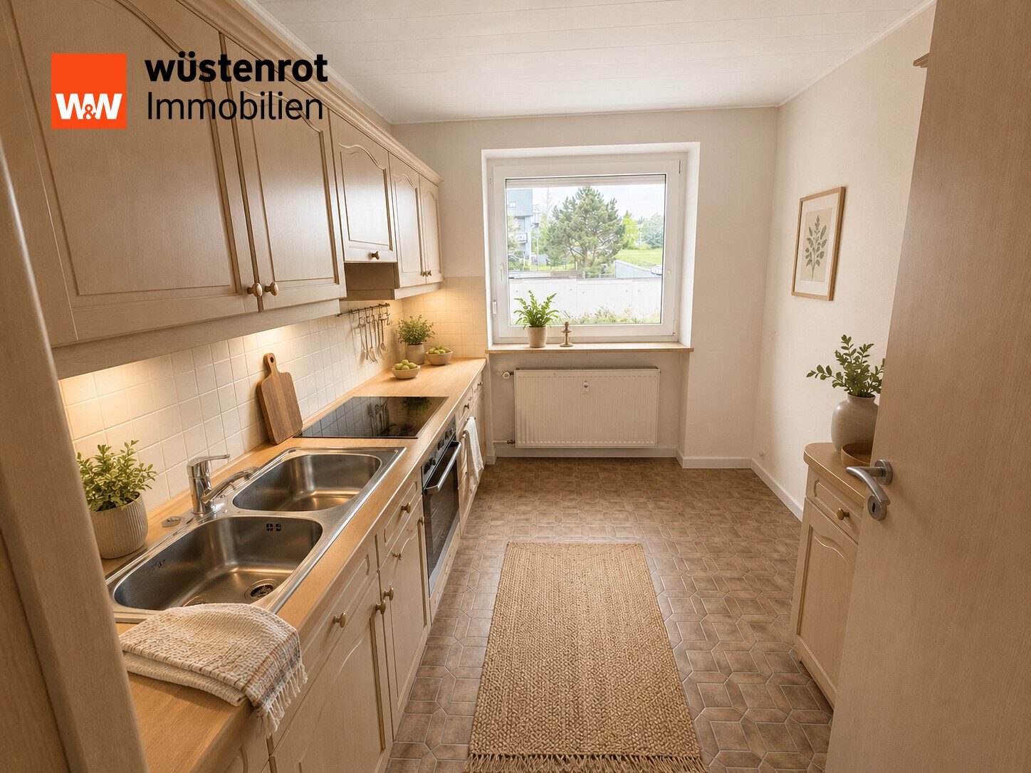 Immobilienangebot - Selbitz - Alle - Sofort freie, umfassend renovierte 3 Zimmer Wohnung