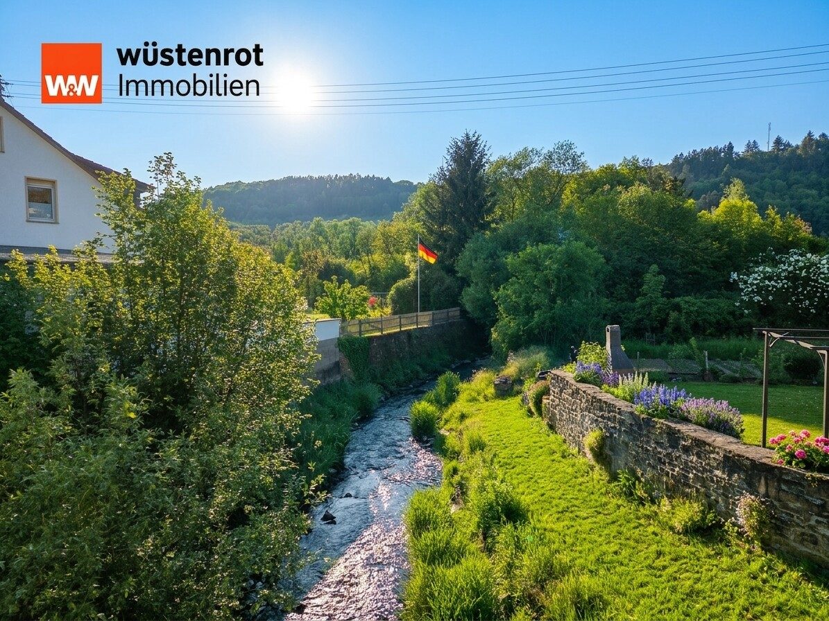 Immobilienangebot - Odenbach - Alle - Historisches Wohnhaus mit Märchengarten am Bach-für Menschen mit Vision,Herz,handwerklichem Geschick