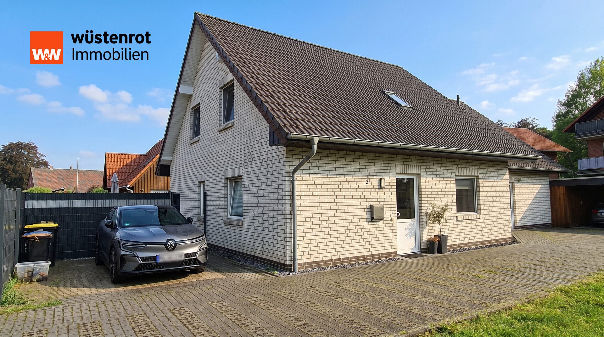 Immobilienangebot - Petershagen / Frille - Alle - Wohnen mit Wohlfühlfaktor – gepflegte Doppelhaushälfte in familienfreundlicher Lage