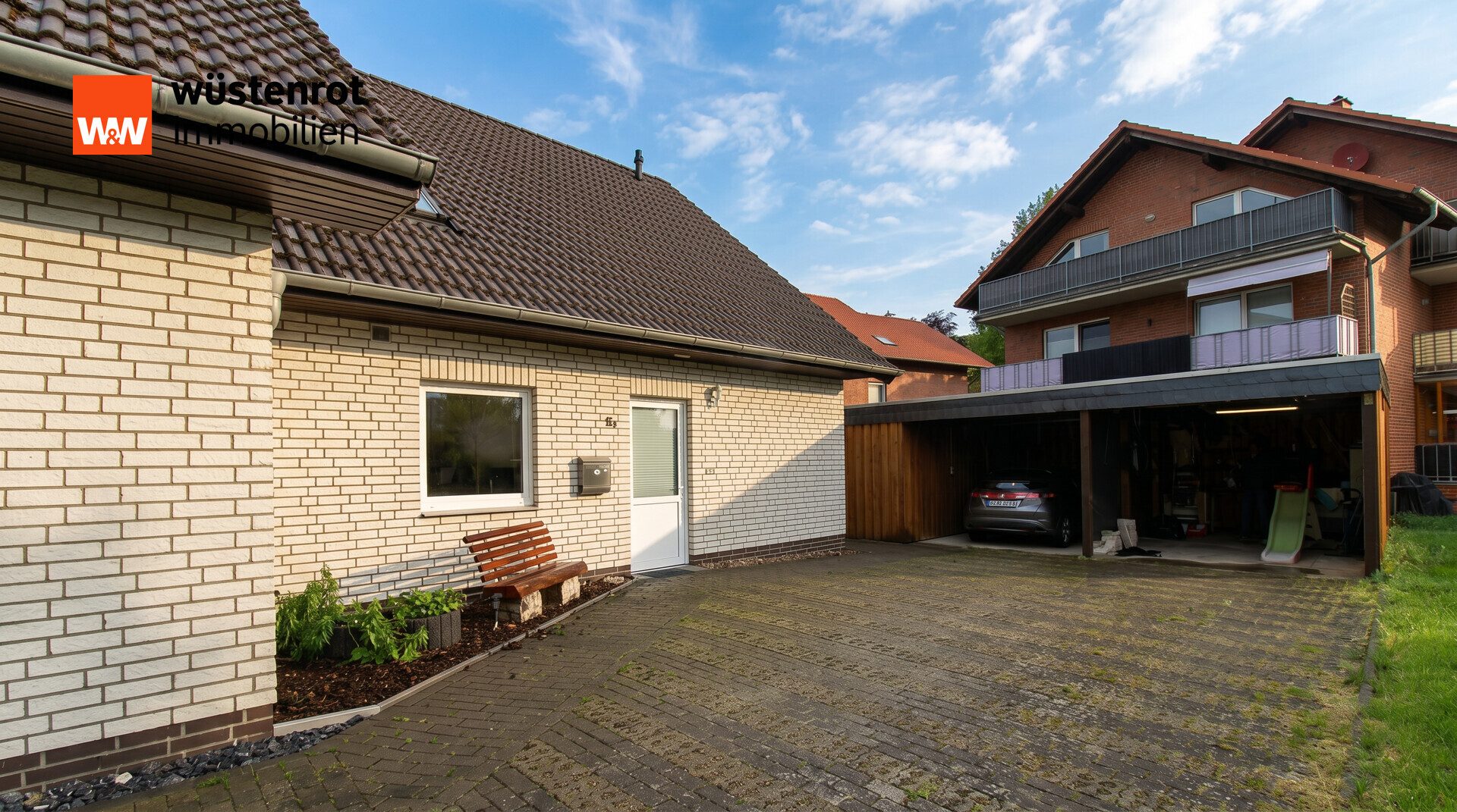 Immobilienangebot - Petershagen / Frille - Alle - Hier fühlt sich Wohnen richtig an – Doppelhälfte in Petershagen-Frille