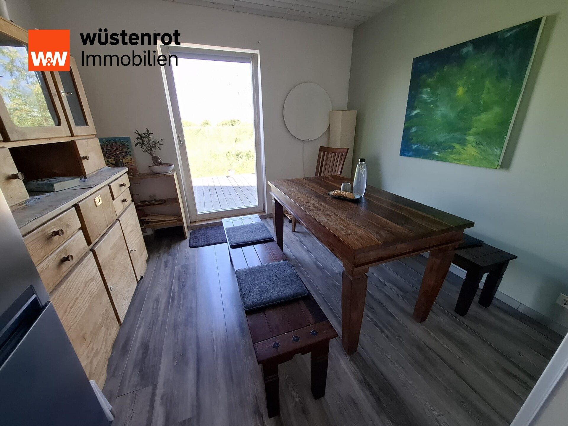 Immobilienangebot - Groß Kreutz / Schmergow - Alle - Verliebt euch in nordisches Flair: Attraktives Haus, Garten, Weitblick auf Obstplantagen - Ruhe pur!