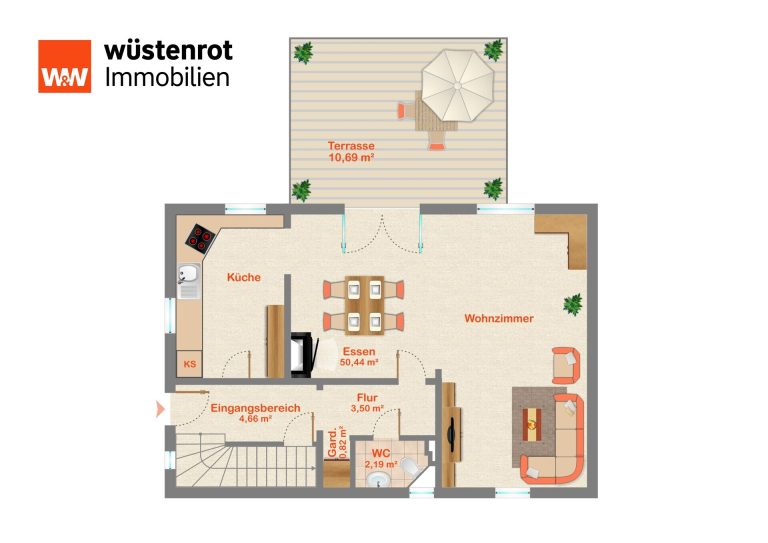 Immobilienangebot - München / Trudering - Alle - Älteres Einfamilienhaus mit eingewachsenem Grundstück in Trudering