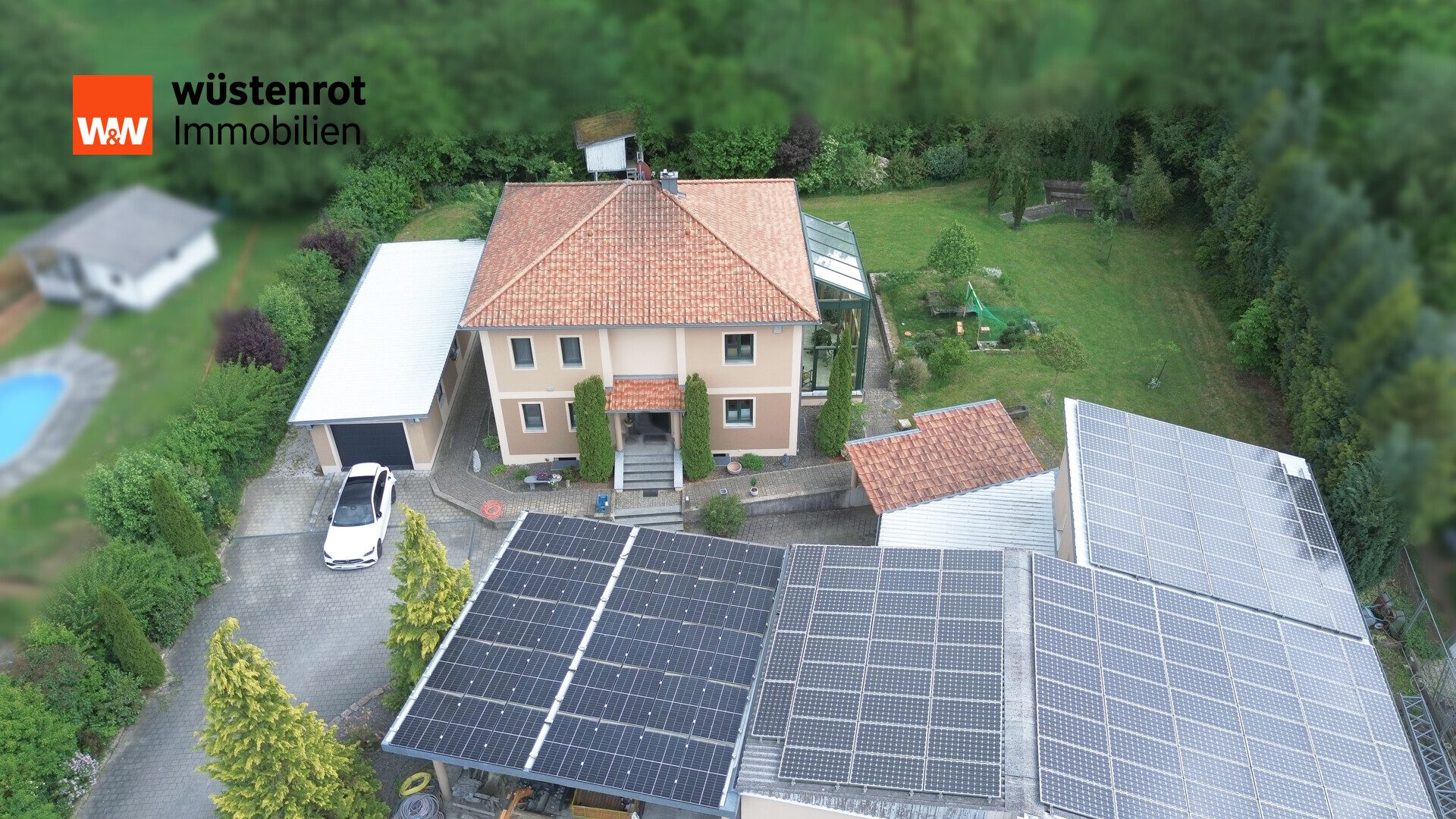 Immobilienangebot - Siegenburg / Morgenroth - Alle - ABSOLUTE RARITÄT – Unternehmeranwesen mit luxuriösem Wohnhaus und Gewerbeflächen