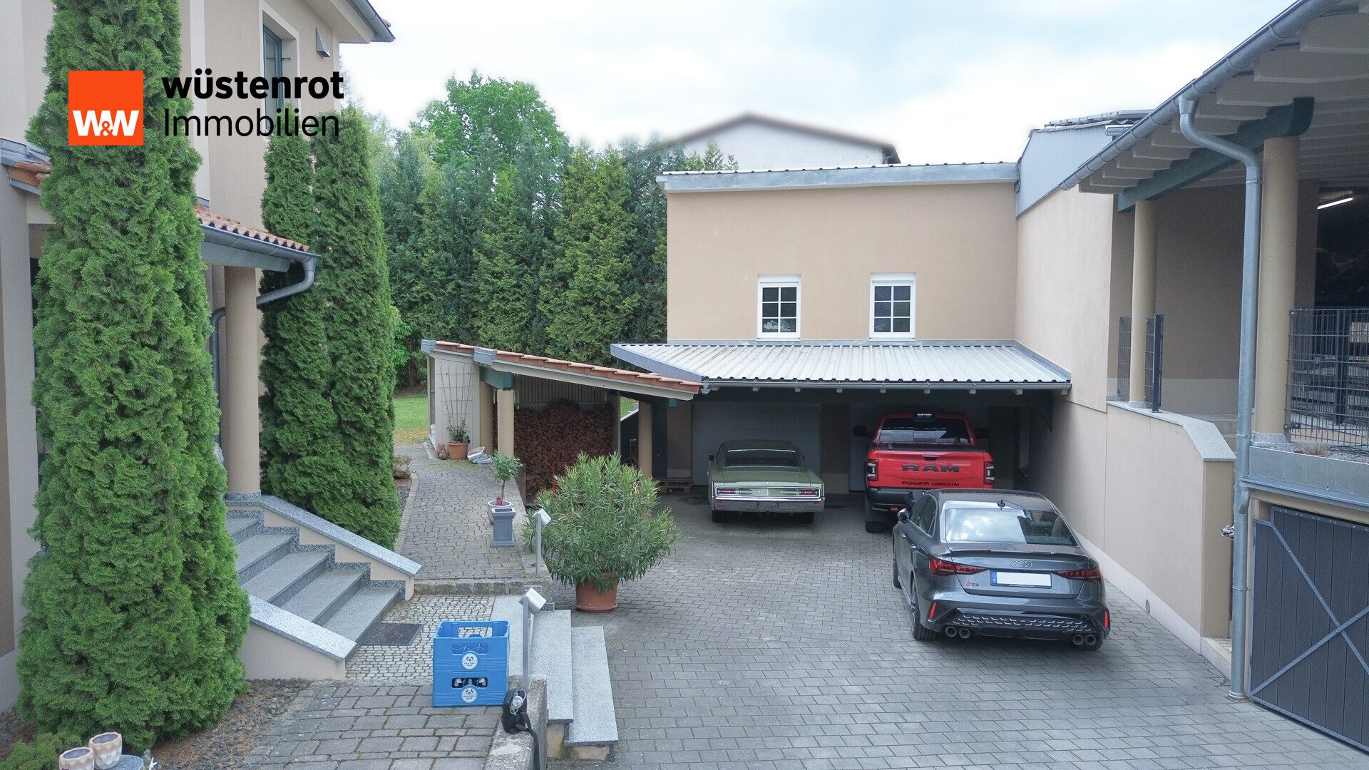 Immobilienangebot - Siegenburg / Morgenroth - Alle - ABSOLUTE RARITÄT – Unternehmeranwesen mit luxuriösem Wohnhaus und Gewerbeflächen