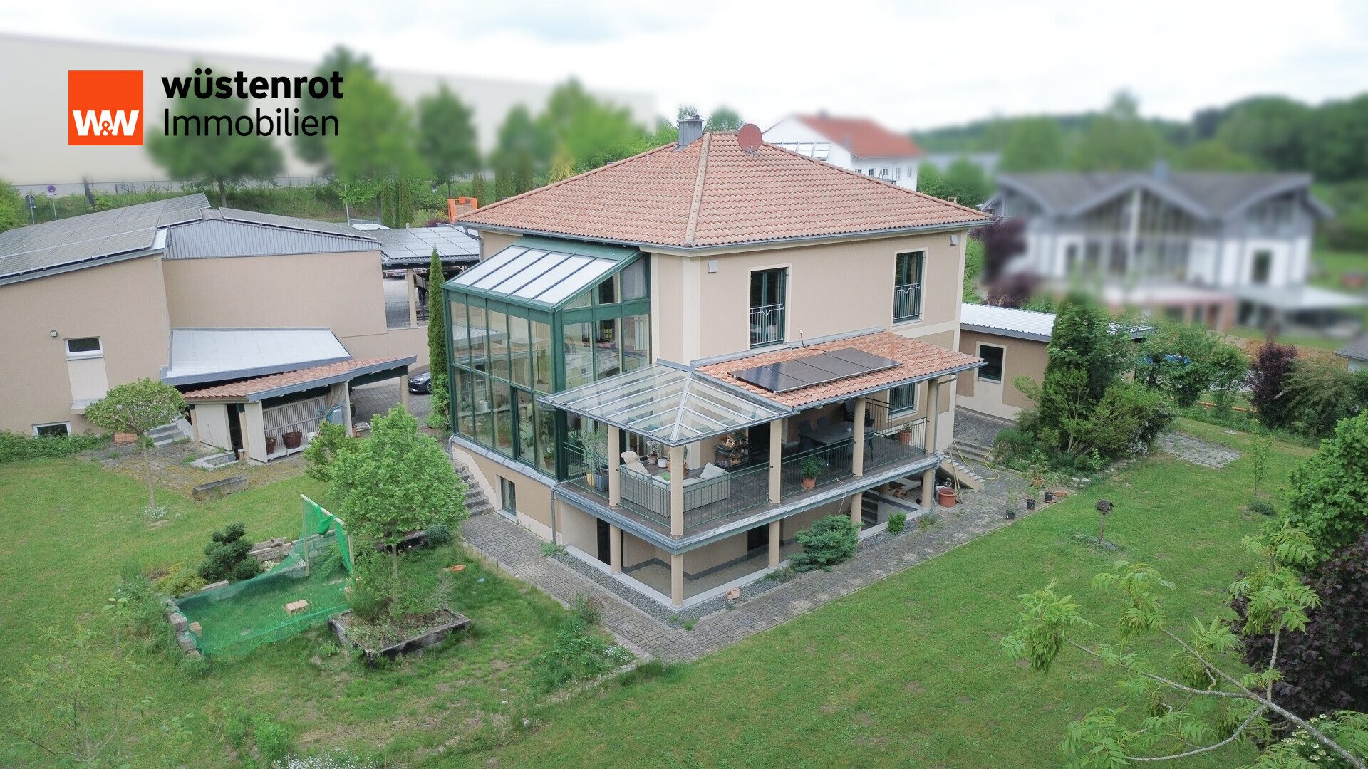 Immobilienangebot - Siegenburg / Morgenroth - Alle - ABSOLUTE RARITÄT – Unternehmeranwesen mit luxuriösem Wohnhaus und Gewerbeflächen