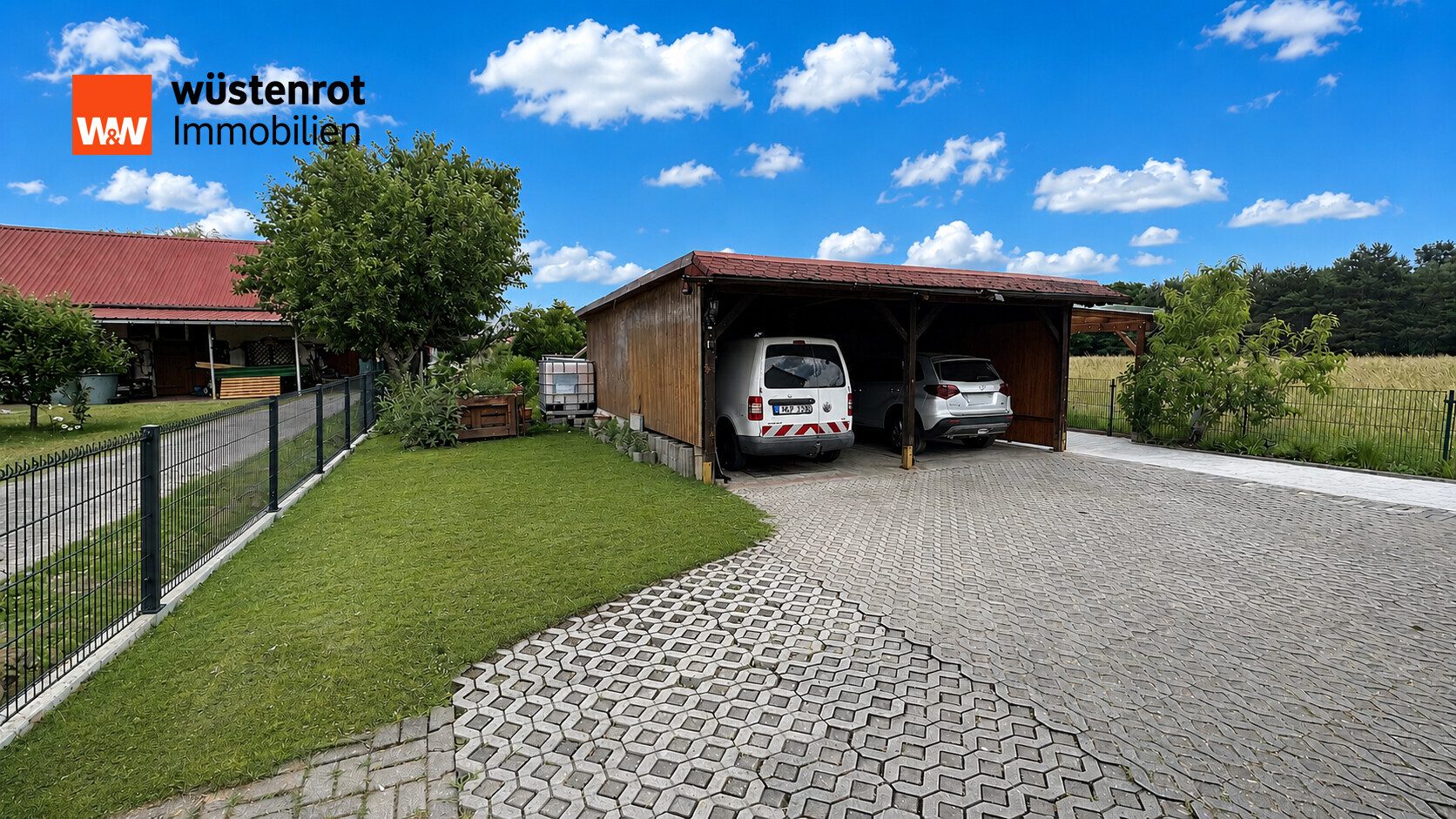 Immobilienangebot - Duben - Alle - Charmantes Einfamilienhaus mit Anbau, Vollkeller und Doppelcarport–Ihr neues Zuhause in Luckau/Duben