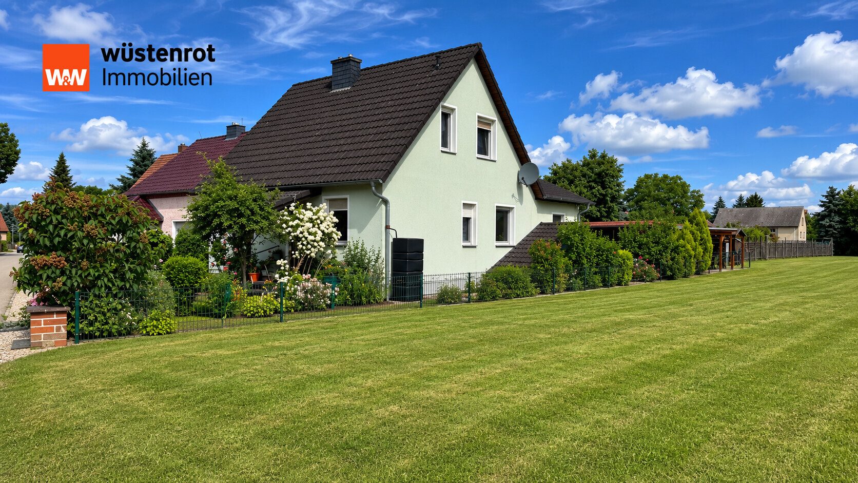 Immobilienangebot - Duben - Alle - Charmantes Einfamilienhaus mit Anbau, Vollkeller und Doppelcarport–Ihr neues Zuhause in Luckau/Duben