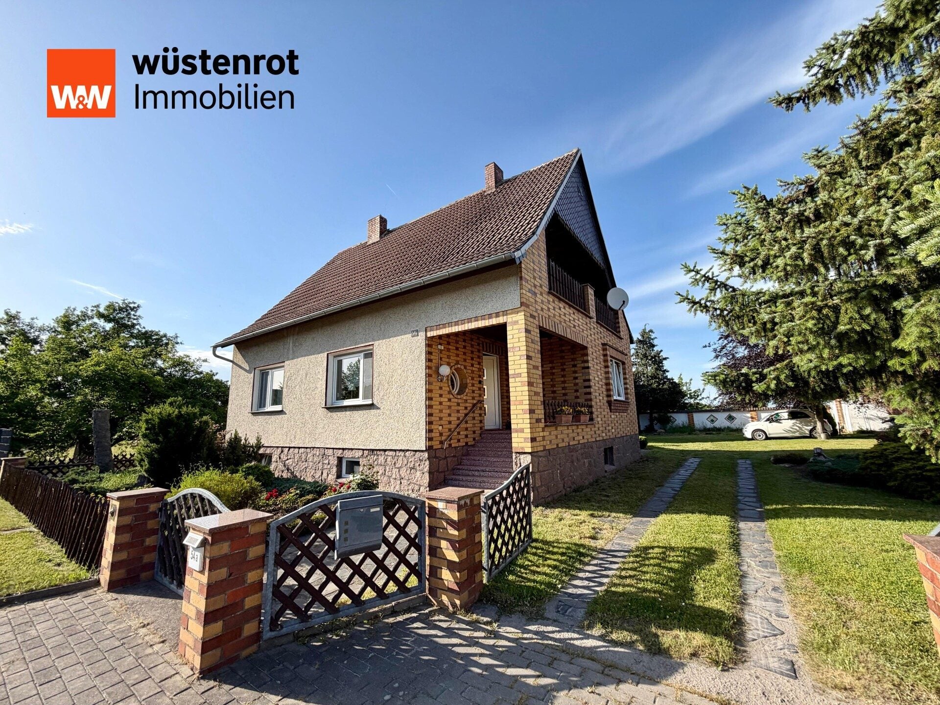 Immobilienangebot - Doberlug-Kirchhain - Alle - Gepflegtes Familienidyll mit großem Garten, Nebengelass und moderner Wärmepumpe
