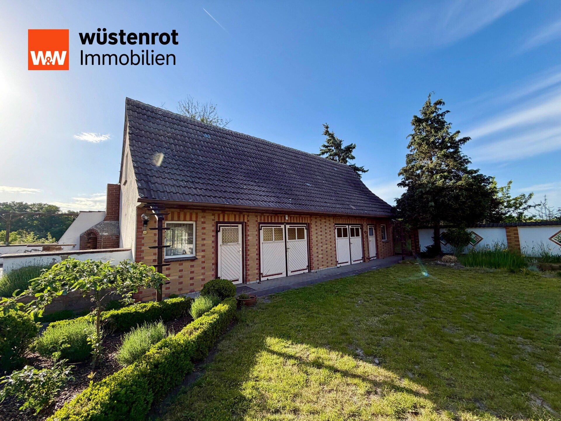 Immobilienangebot - Doberlug-Kirchhain - Alle - Gepflegtes Familienidyll mit großem Garten, Nebengelass und moderner Wärmepumpe