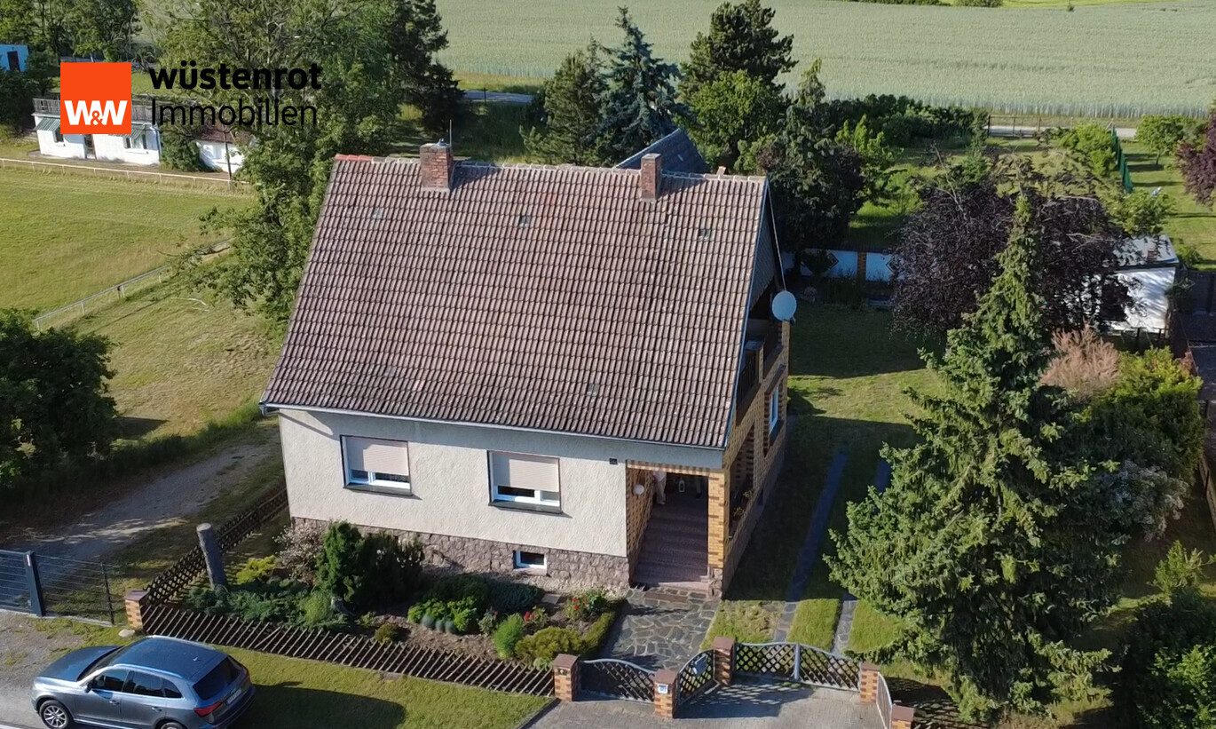 Immobilienangebot - Doberlug-Kirchhain - Alle - Gepflegtes Familienidyll mit großem Garten, Nebengelass und moderner Wärmepumpe