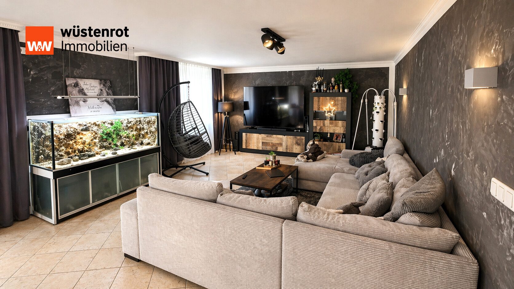 Immobilienangebot - Wiedemar - Alle - Freistehendes Einfamilienhaus mit Doppelgarage, Teich & idyllischem Grundstück | 285 m² Wohnfläche