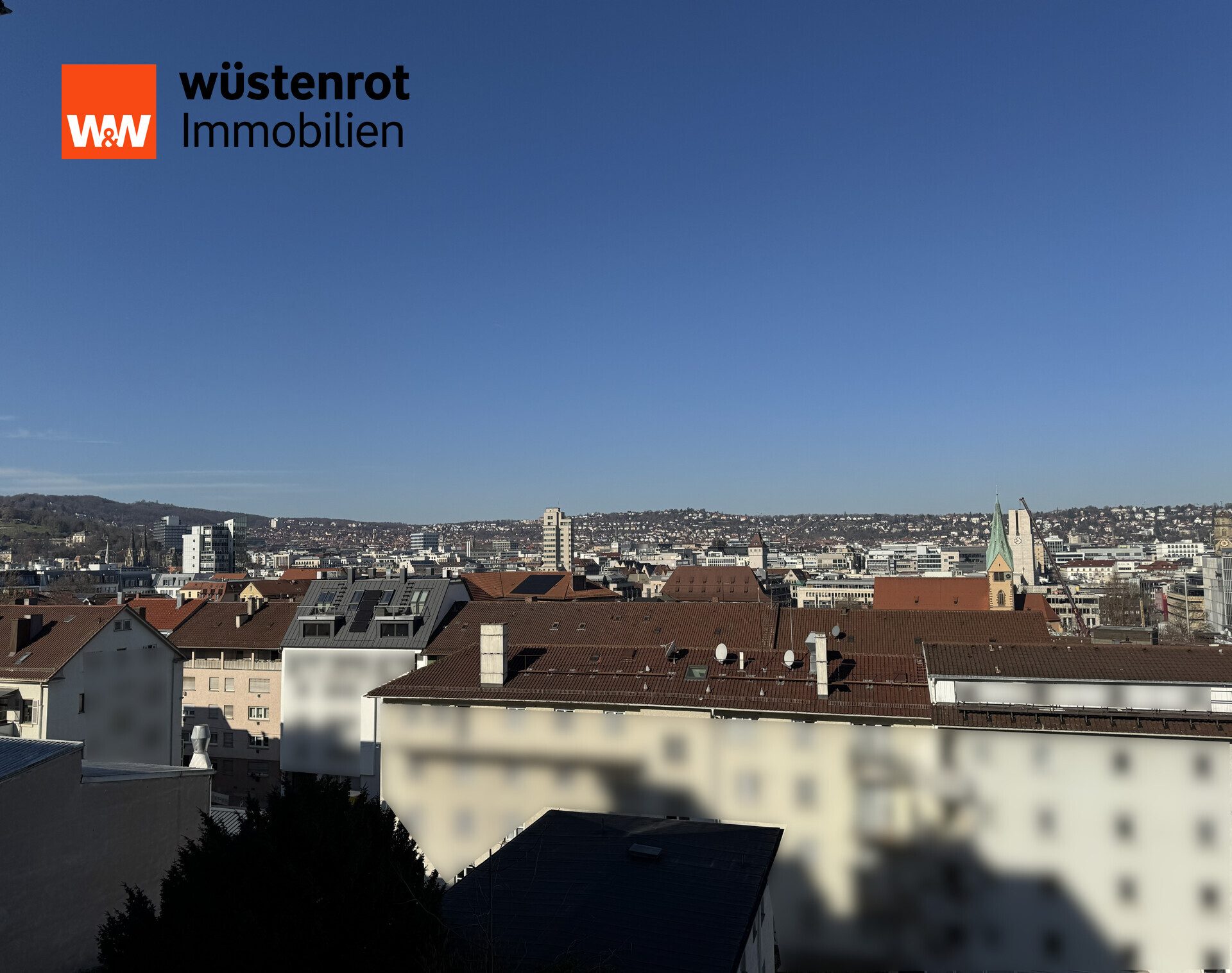 Immobilienangebot - Stuttgart - Alle - Potenzial trifft Lage – 3-Zimmer-Wohnung mit Garage und Fernblick