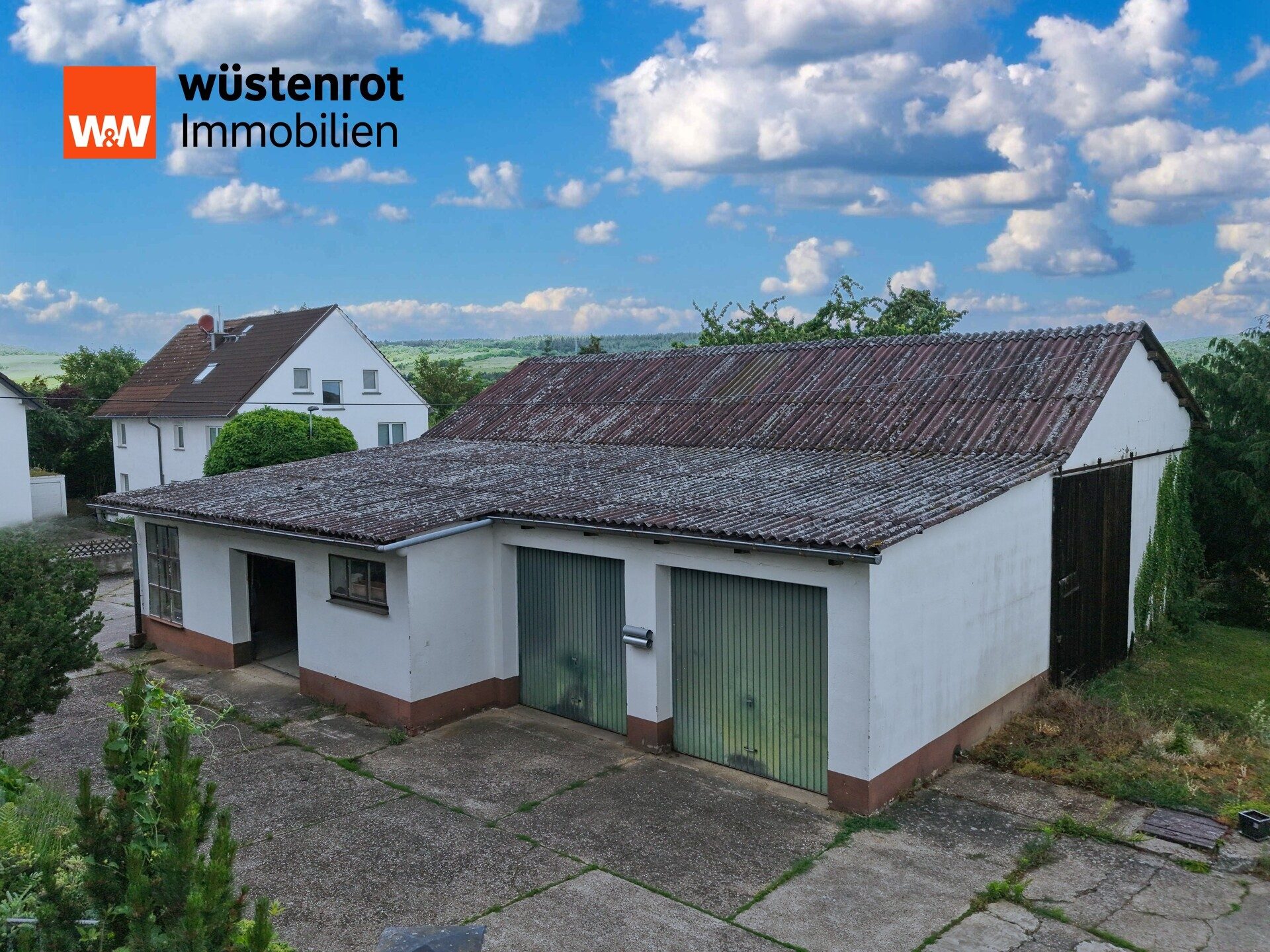 Immobilienangebot - Dorsheim - Alle - #Grosszügiger Hallenkomplex - Teil eines ehemaligen Weingutes - auf schönem Grundstück