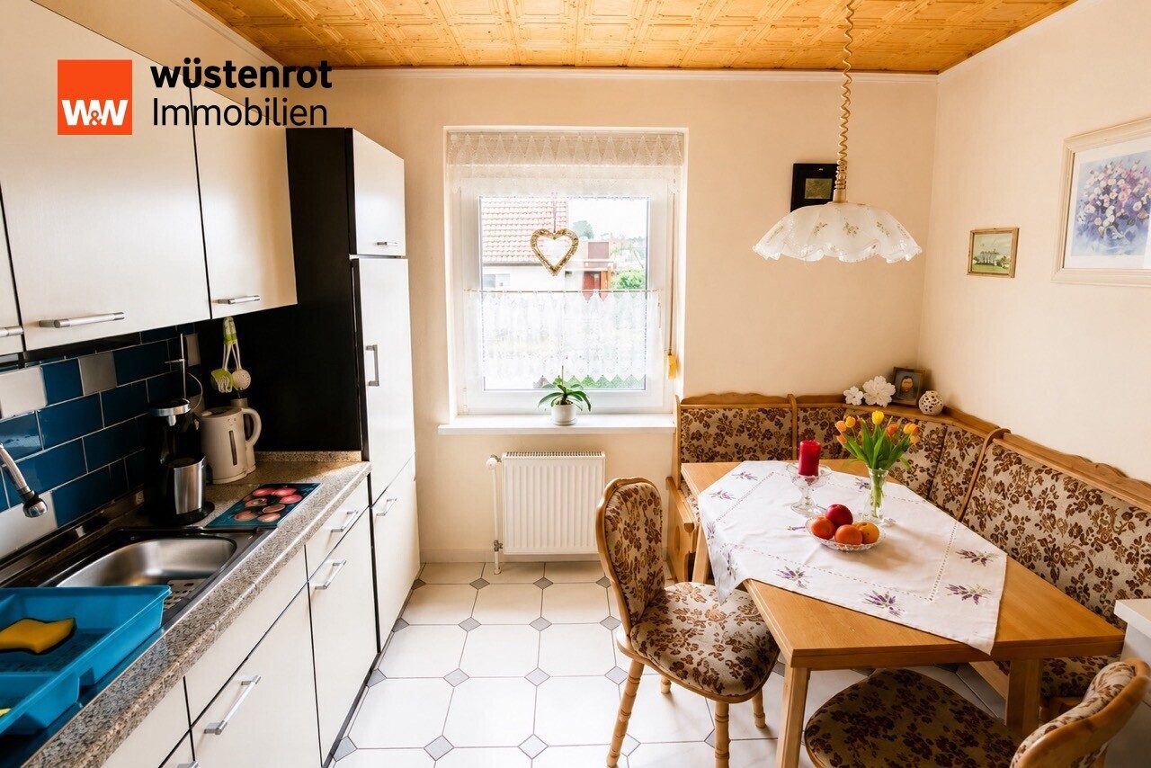 Immobilienangebot - Richtenberg - Alle - Wohnhaus mit zusätzlichem Baugrundstück – gepflegte DHH auf 1.989 m² Grundstück in Richtenberg