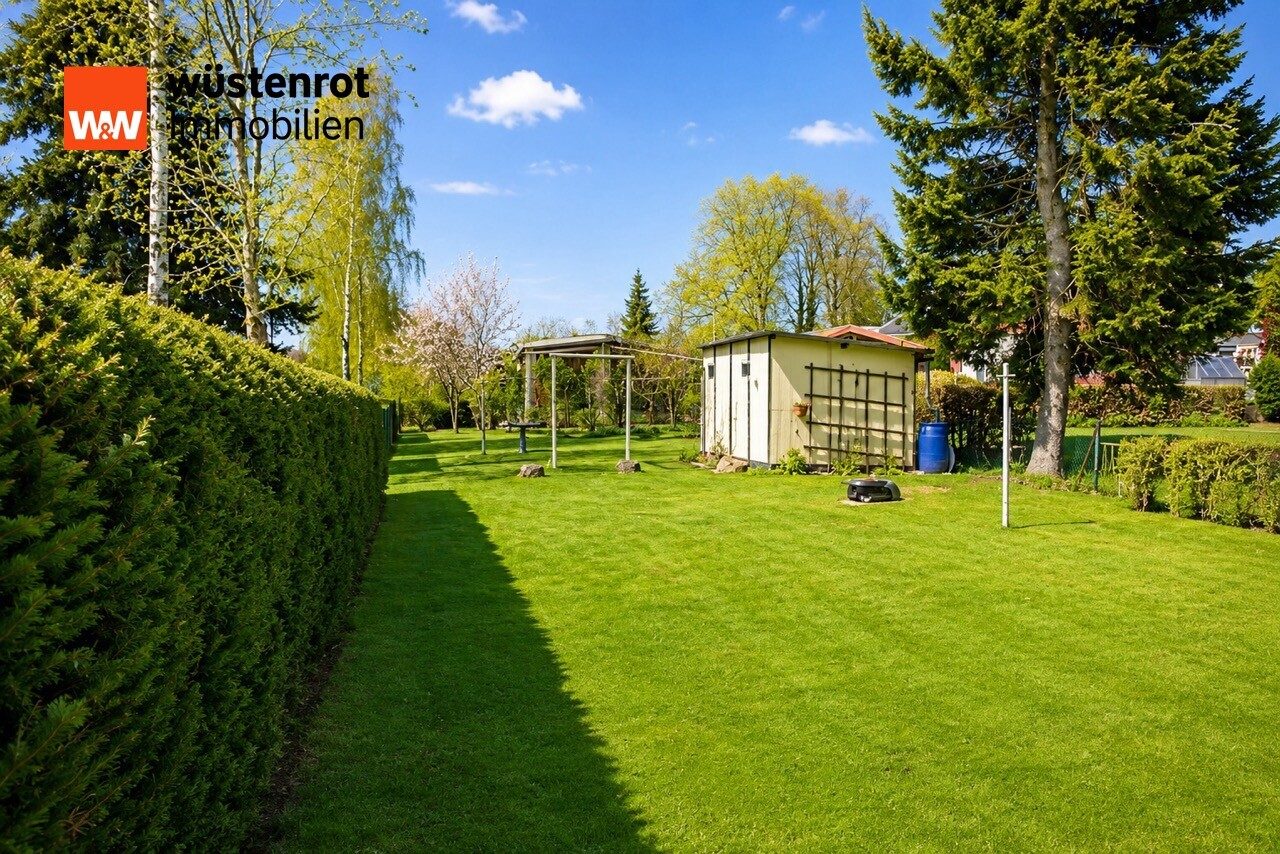 Immobilienangebot - Richtenberg - Alle - Wohnhaus mit zusätzlichem Baugrundstück – gepflegte DHH auf 1.989 m² Grundstück in Richtenberg