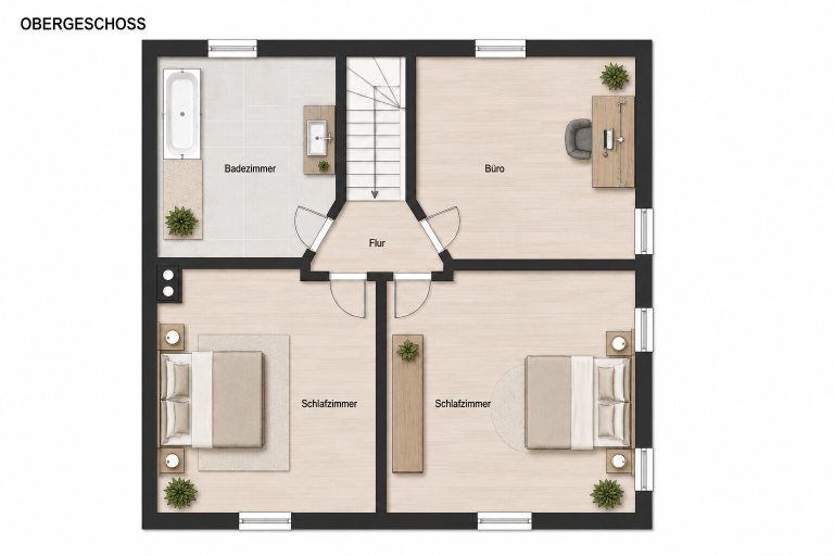 Immobilienangebot - Richtenberg - Alle - Wohnhaus mit zusätzlichem Baugrundstück – gepflegte DHH auf 1.989 m² Grundstück in Richtenberg