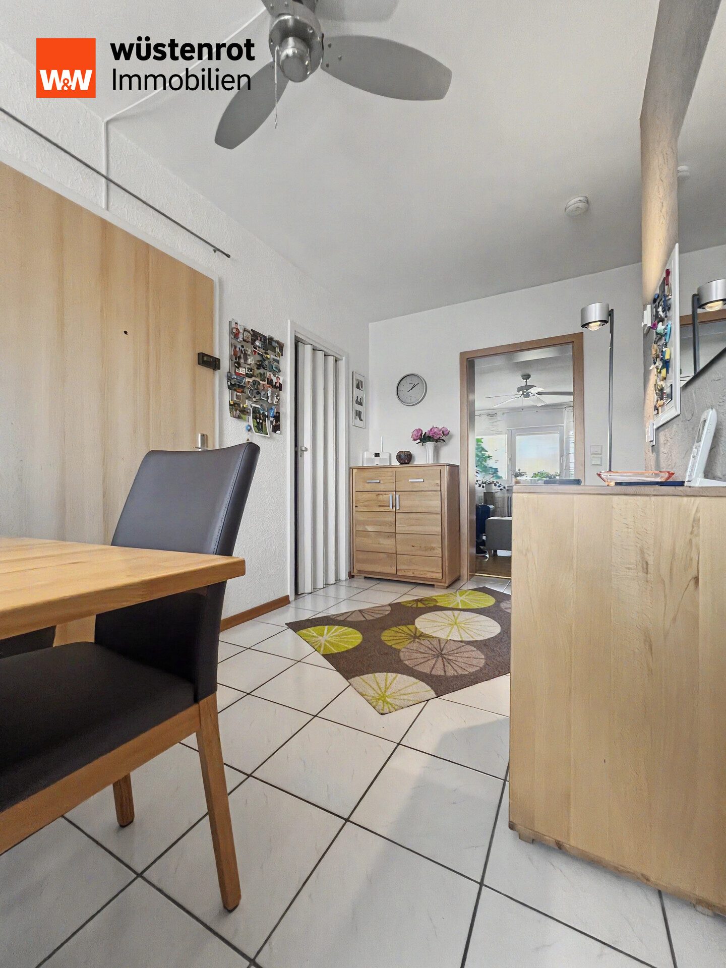 Immobilienangebot - Eggenstein-Leopoldshafen - Alle - Sonnige Wohnidylle mit Loggia ins Grüne und großzügigem Wohnkomfort