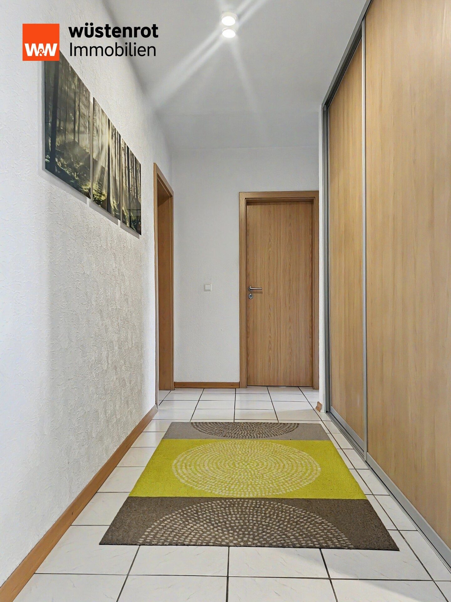 Immobilienangebot - Eggenstein-Leopoldshafen - Alle - Sonnige Wohnidylle mit Loggia ins Grüne und großzügigem Wohnkomfort