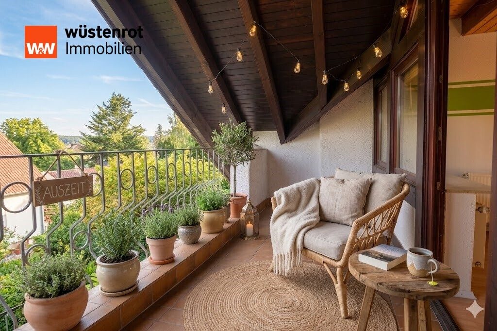 Immobilienangebot - Petersberg - Alle - Wohnen mit "Haus-im-Haus"-Gefühl: Charmante 3-Zimmer-Maisonettewohnung