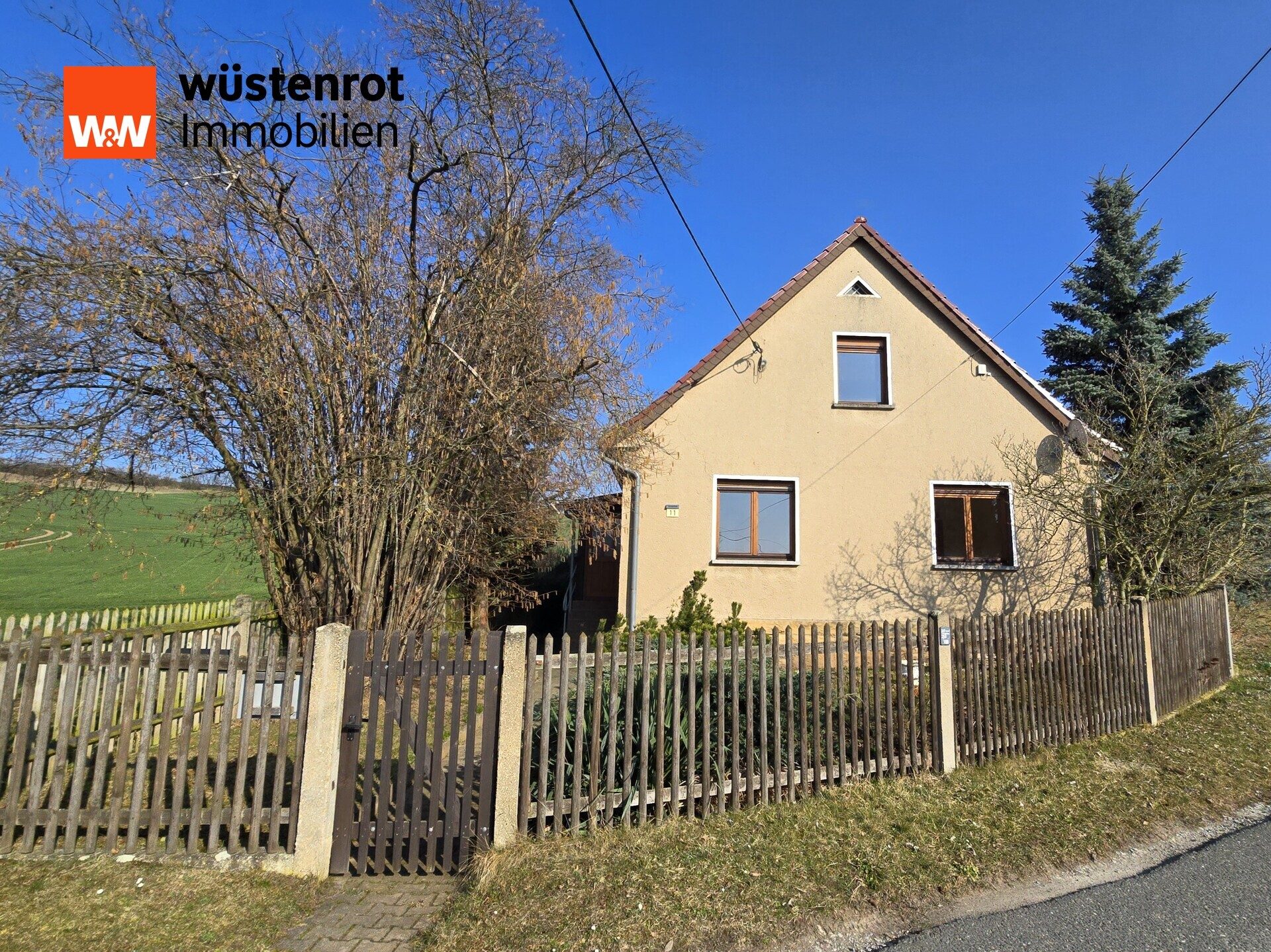 Immobilienangebot - Wetterzeube - Alle - Wetterzeube- Dietendorf,  Für Ruhesuchende, Eigenheim mit Blick ins Grüne