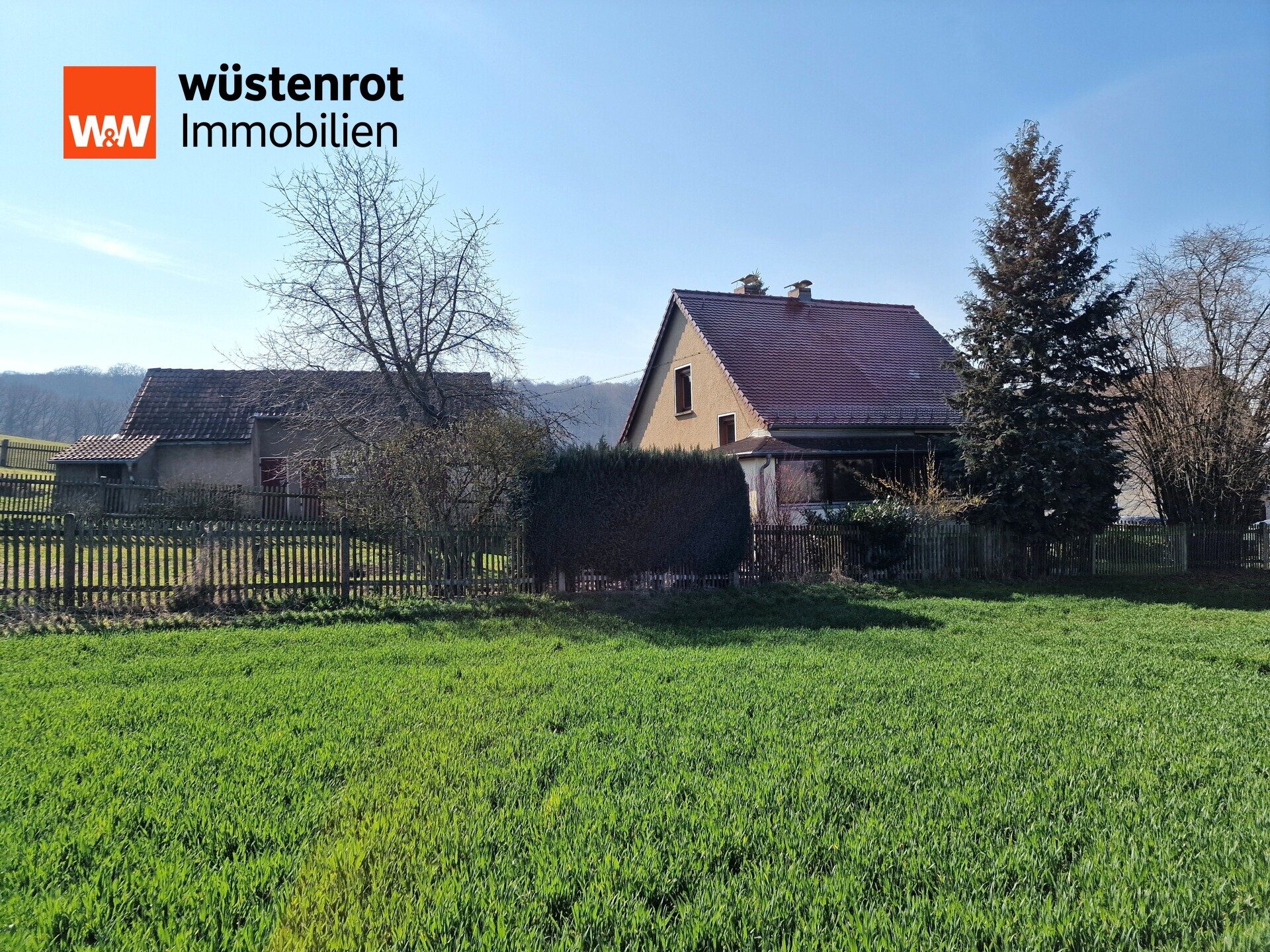 Immobilienangebot - Wetterzeube - Alle - Wetterzeube- Dietendorf,  Für Ruhesuchende, Eigenheim mit Blick ins Grüne