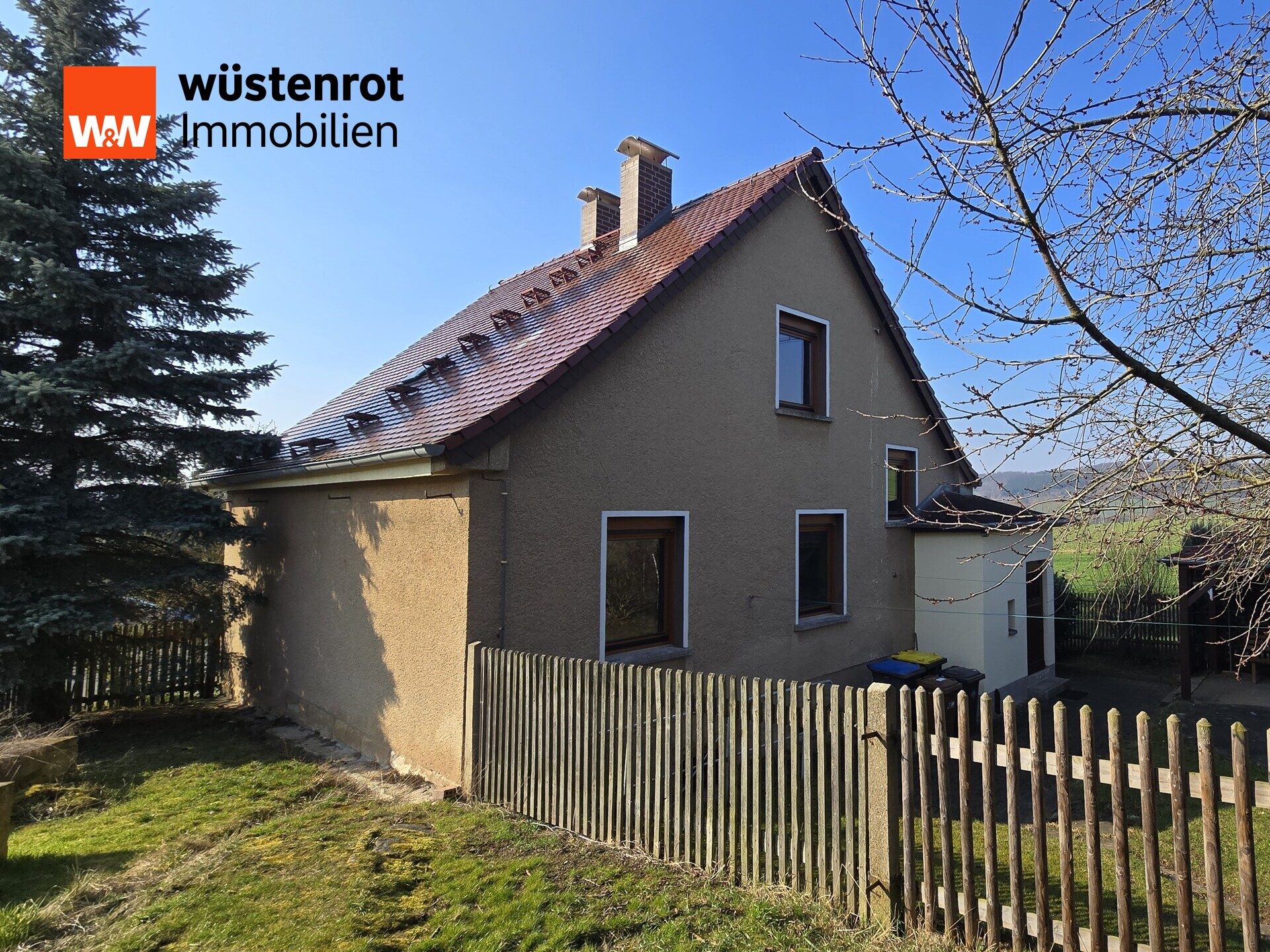 Immobilienangebot - Wetterzeube - Alle - Wetterzeube- Dietendorf,  Für Ruhesuchende, Eigenheim mit Blick ins Grüne