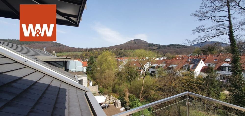 Aussicht Balkon 1 Immobilienangebot - Baden-Baden - Alle - Stadtvilla mit Lift und vielen Extras.
