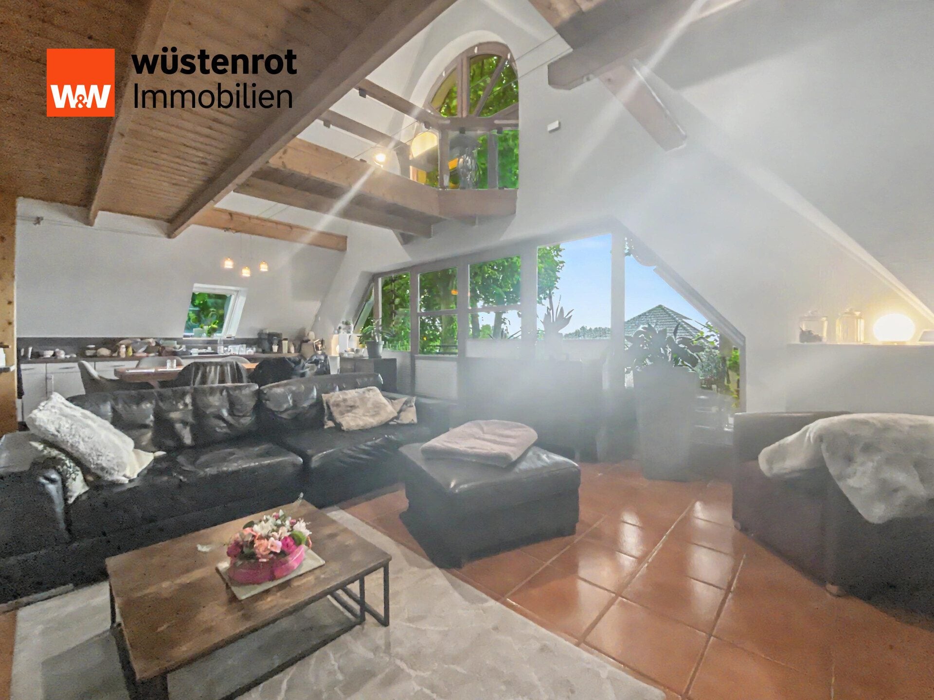 Immobilienangebot - Datteln - Alle - Maisonettewohnung mit besonderem Charme und 2 Balkonen-großzügig, durchdacht und mit Blick ins Grüne
