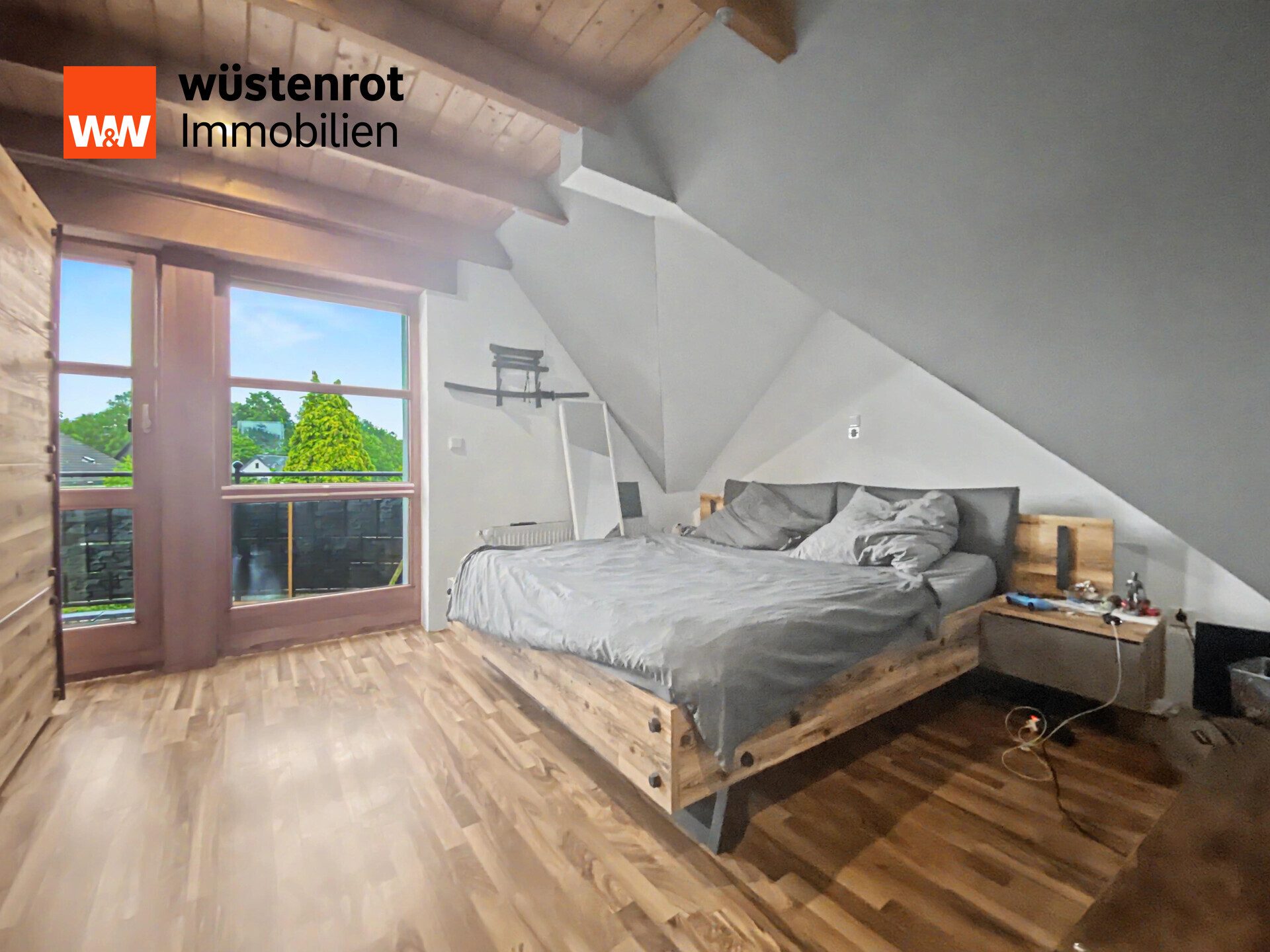 Immobilienangebot - Datteln - Alle - Maisonettewohnung mit besonderem Charme und 2 Balkonen-großzügig, durchdacht und mit Blick ins Grüne