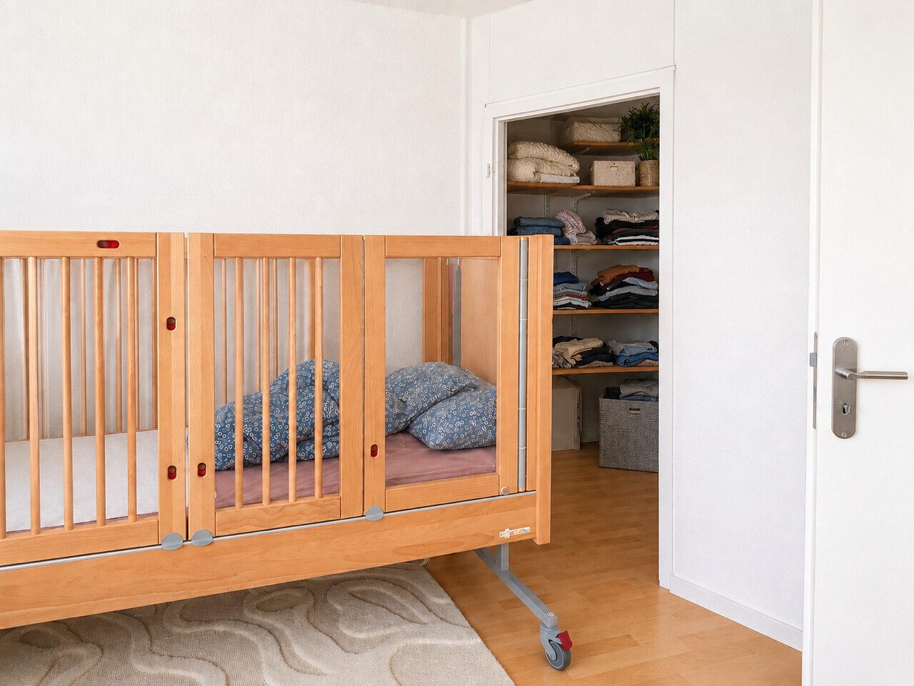 Immobilienangebot - Wölfersheim - Alle - Barrierefreie, renovierte 2 Zimmer Wohnung mit Balkon und Einbauküche in Wölfersheim