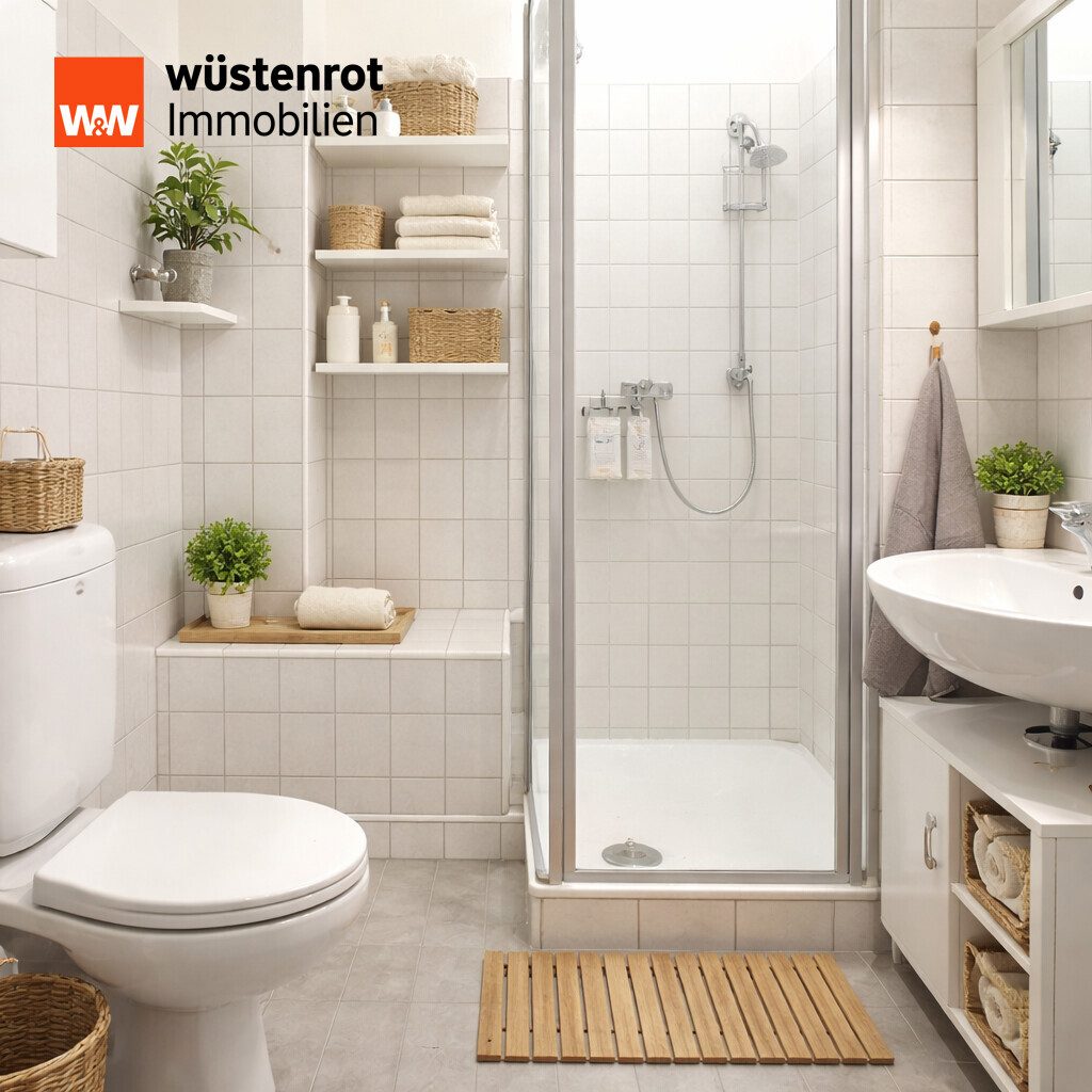Immobilienangebot - Düsseldorf - Alle - 2-Zimmer- Wohnung mit 2 Balkonen und Tiefgaragenstellplatz in Oberbilk