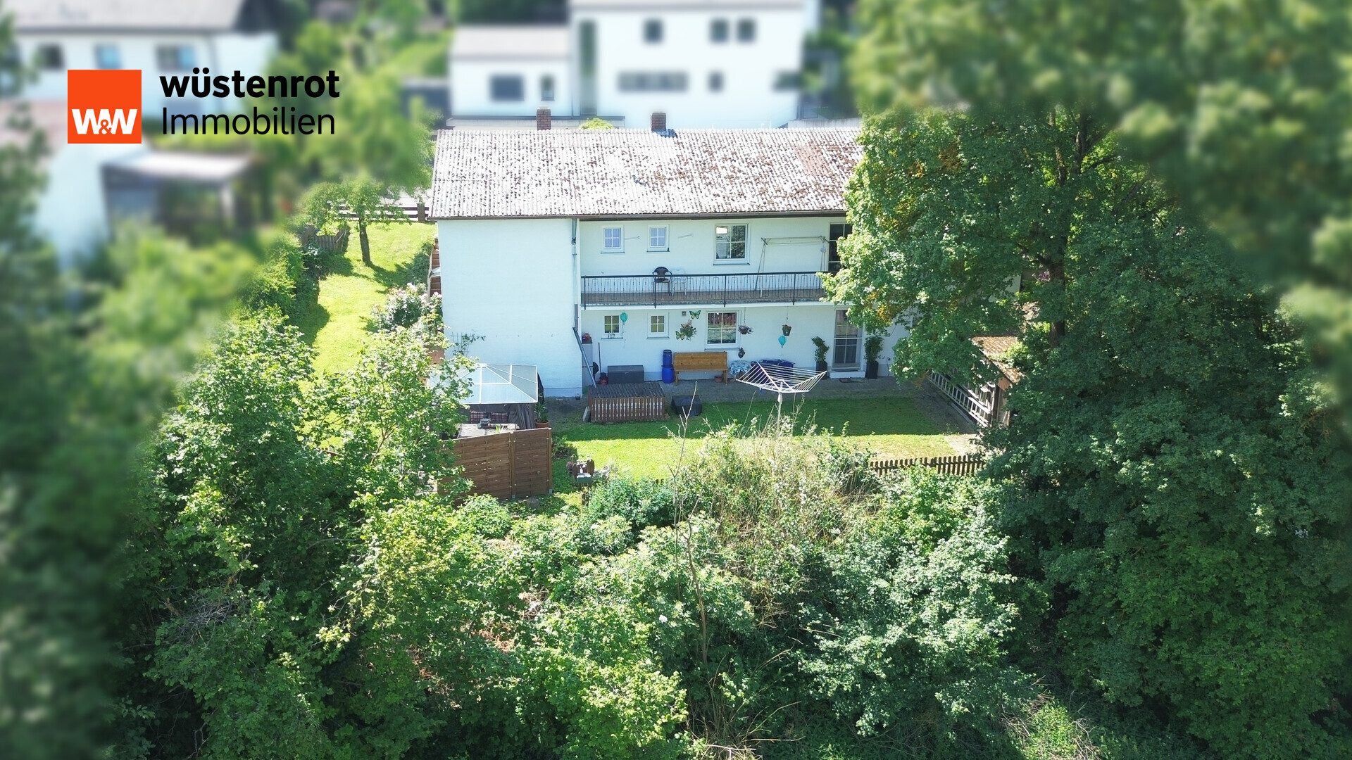 Immobilienangebot - Nittendorf / Etterzhausen - Alle - Zweifamilienhaus mit vermieteter Einliegerwohnung und bezugsfreiem Obergeschoss