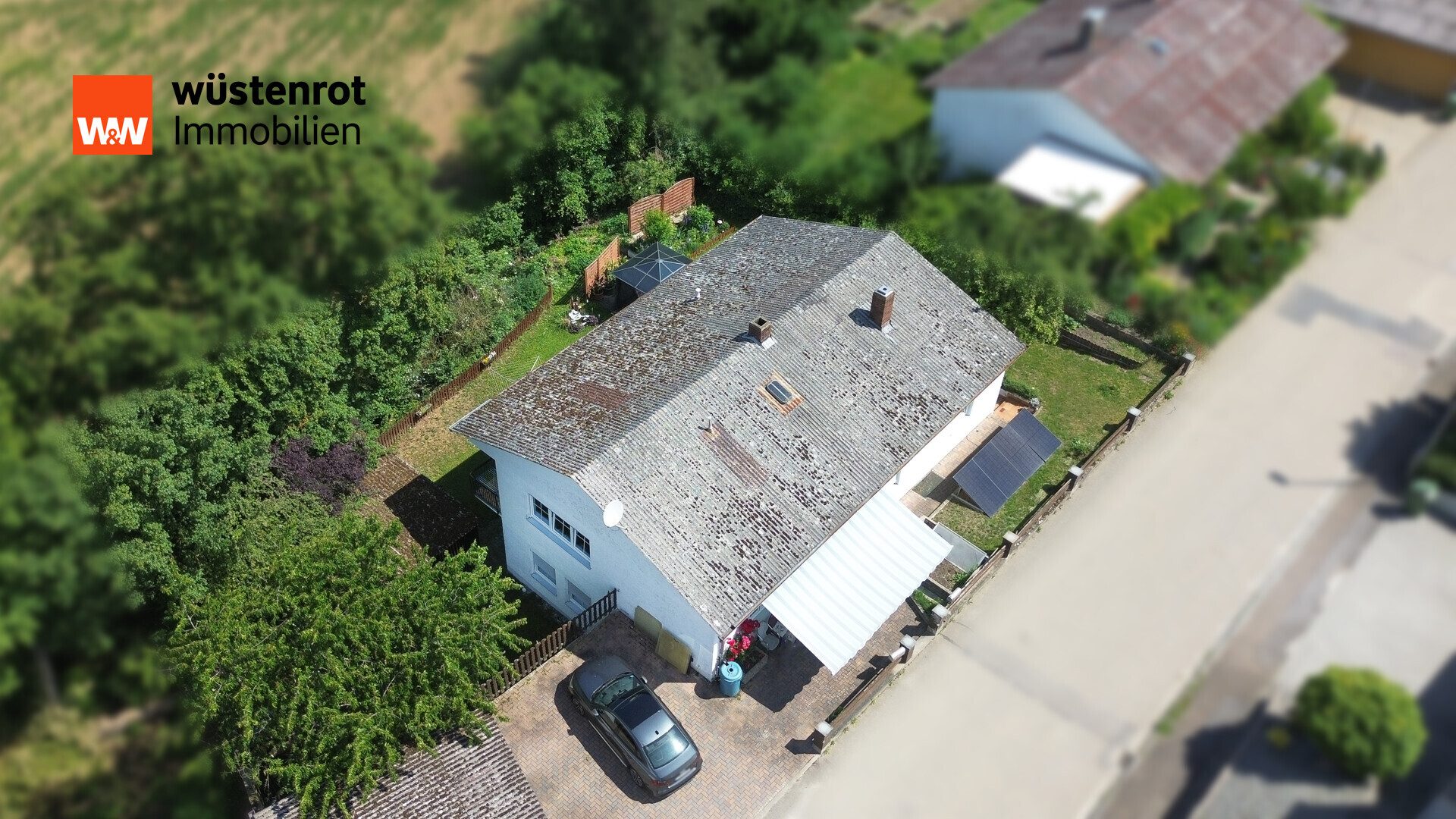 Immobilienangebot - Nittendorf / Etterzhausen - Alle - Zweifamilienhaus mit vermieteter Einliegerwohnung und bezugsfreiem Obergeschoss