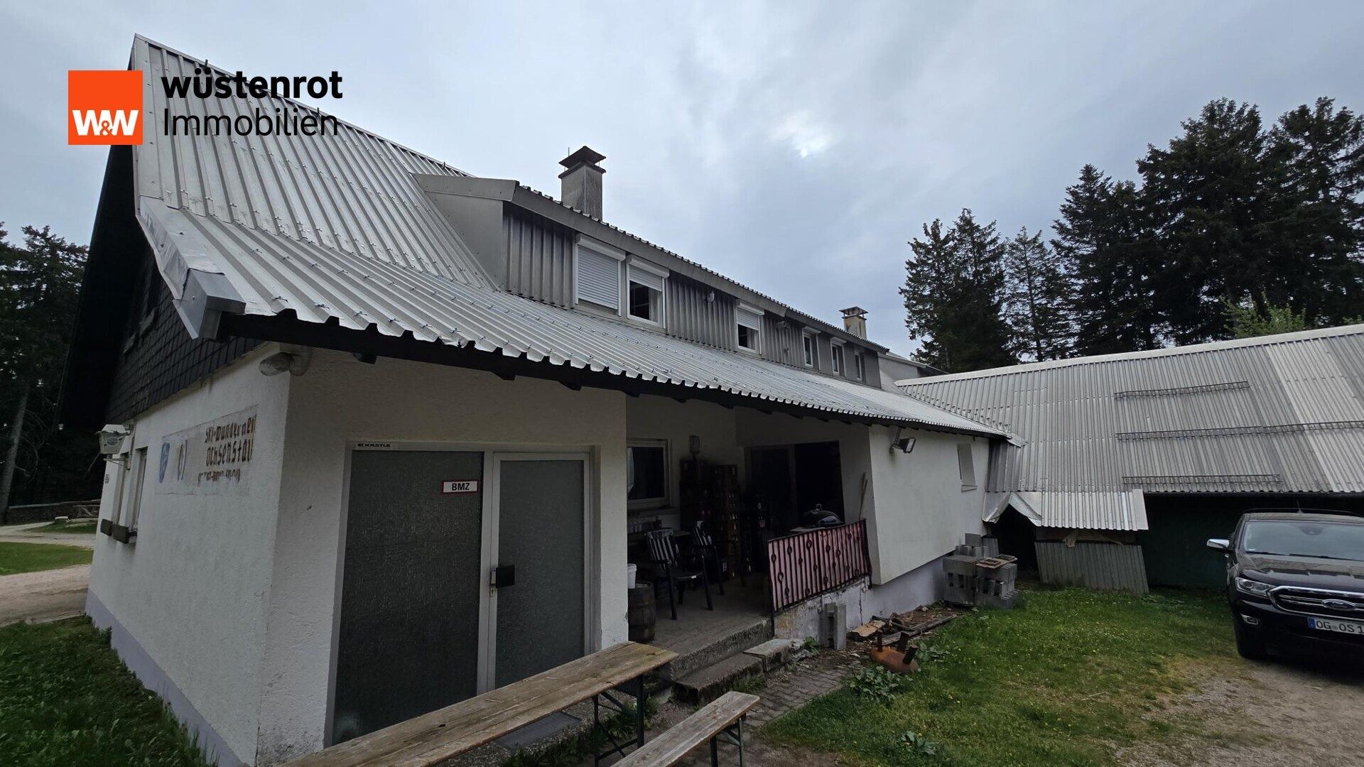 Immobilienangebot - Sasbach - Alle - Ski- und Wanderheim "OCHSENSTALL", Gebäude und Freifläche im Nordschwarzwald