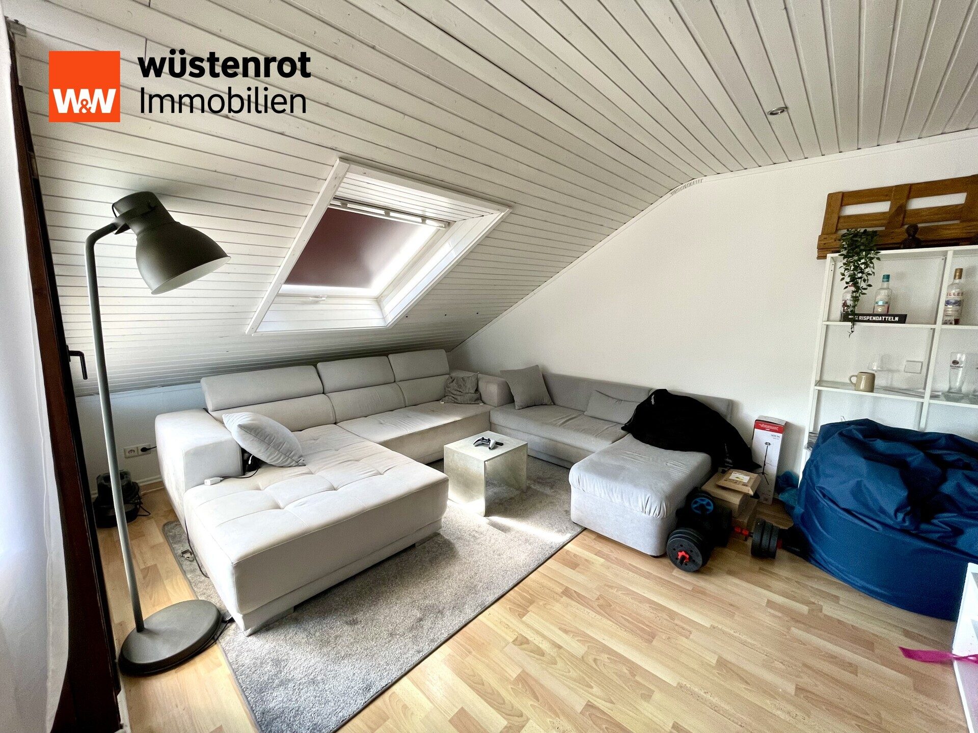 Immobilienangebot - Rheinstetten / Forchheim - Alle - Als EIGENNUTZUNG oder KAPITALANLAGE in BEVORZUGTER WOHNLAGE:  3 Zimmer DG-Wohnung mit Balkon, Keller