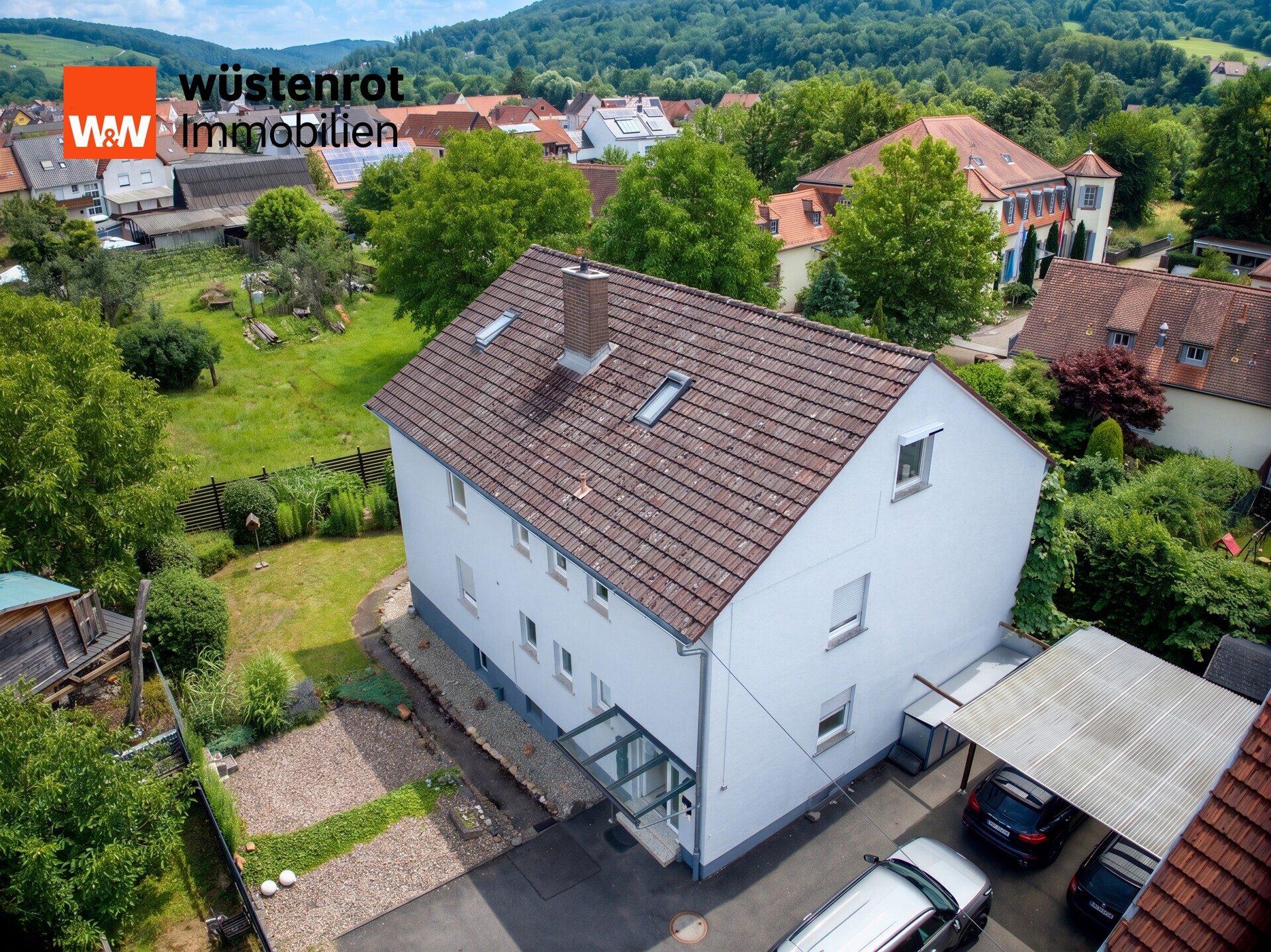 Immobilienangebot - Alzenau in Unterfranken / Michelbach - Alle - Wohnen und Arbeiten mit direktem Schlossblick Seltene Gelegenheit in Alzenau-Michelbach