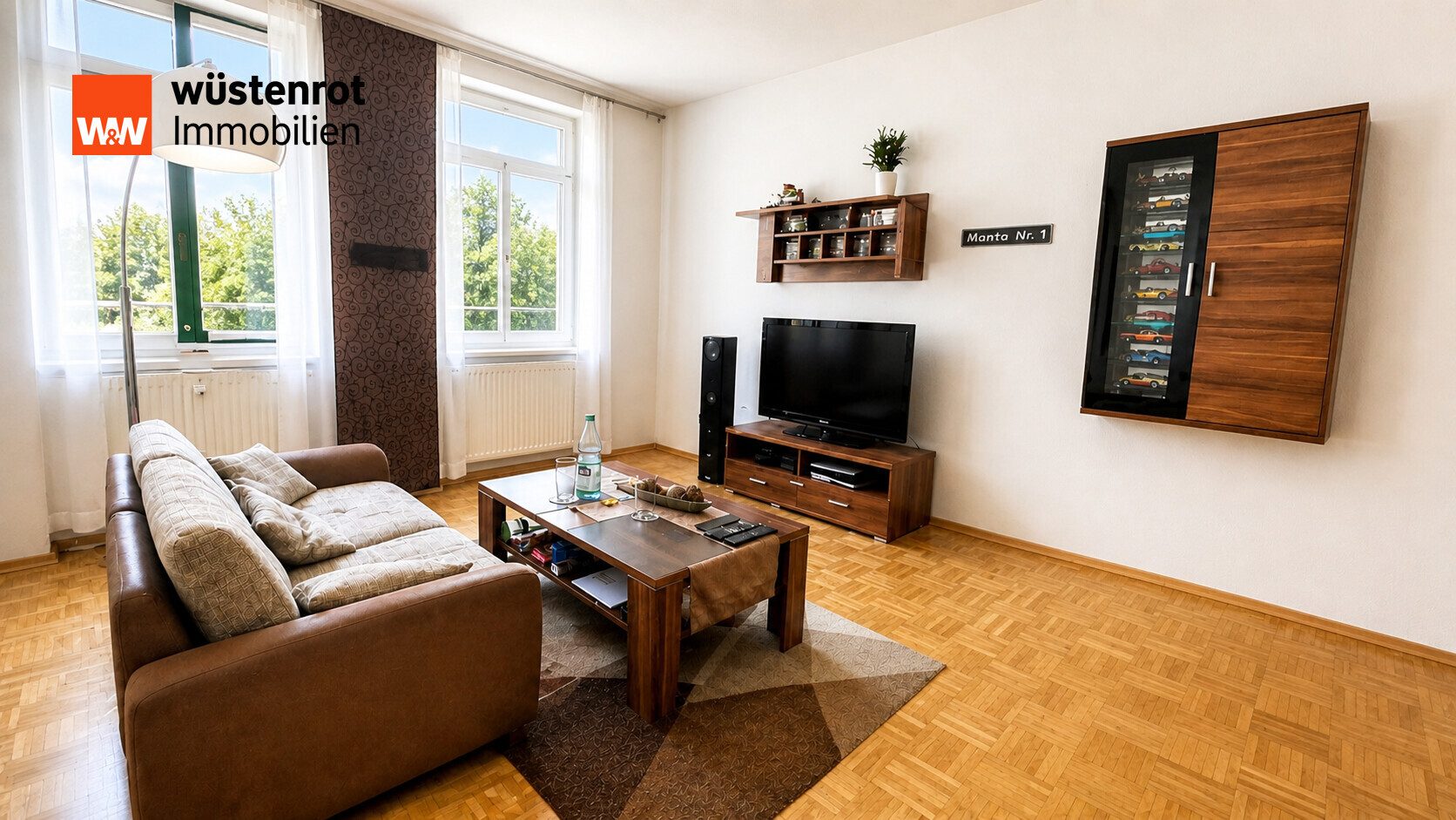 Immobilienangebot - Leipzig - Alle - 2-Zimmer Wohnung mit Altbaucharme im denkmalgerecht sanierten Gebäude mit heller Wohnatmosphäre