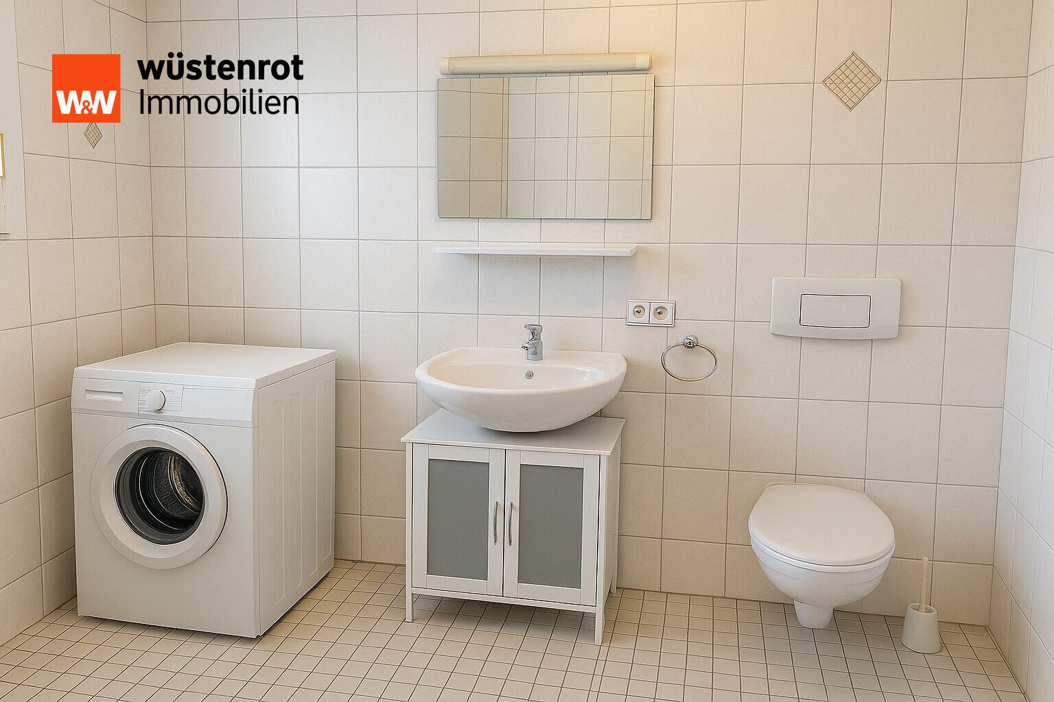 Immobilienangebot - Gaildorf - Alle - Vermietete, attraktive 2-Zimmer-Seniorenwohnung mit Tiefgaragenstellplatz in stadtnaher Wohnlage