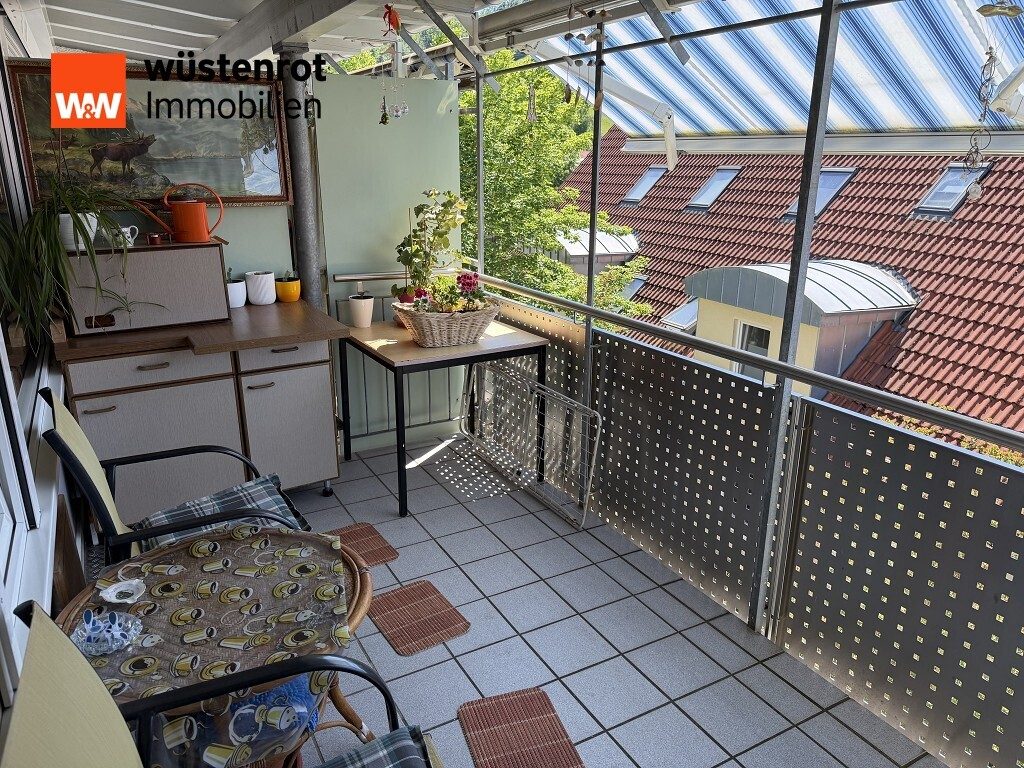 Immobilienangebot - Gaildorf - Alle - Vermietete, attraktive 2-Zimmer-Seniorenwohnung mit Tiefgaragenstellplatz in stadtnaher Wohnlage