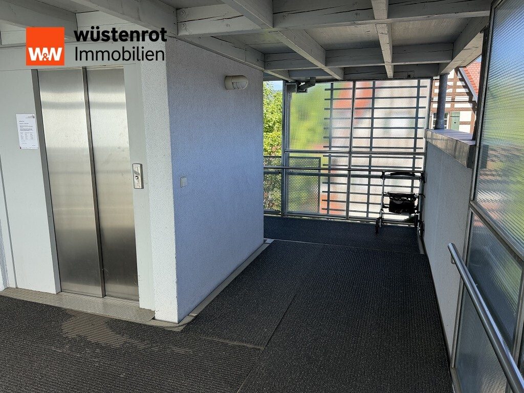 Immobilienangebot - Gaildorf - Alle - Vermietete, attraktive 2-Zimmer-Seniorenwohnung mit Tiefgaragenstellplatz in stadtnaher Wohnlage