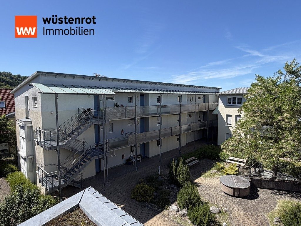 Immobilienangebot - Gaildorf - Alle - Vermietete, attraktive 2-Zimmer-Seniorenwohnung mit Tiefgaragenstellplatz in stadtnaher Wohnlage