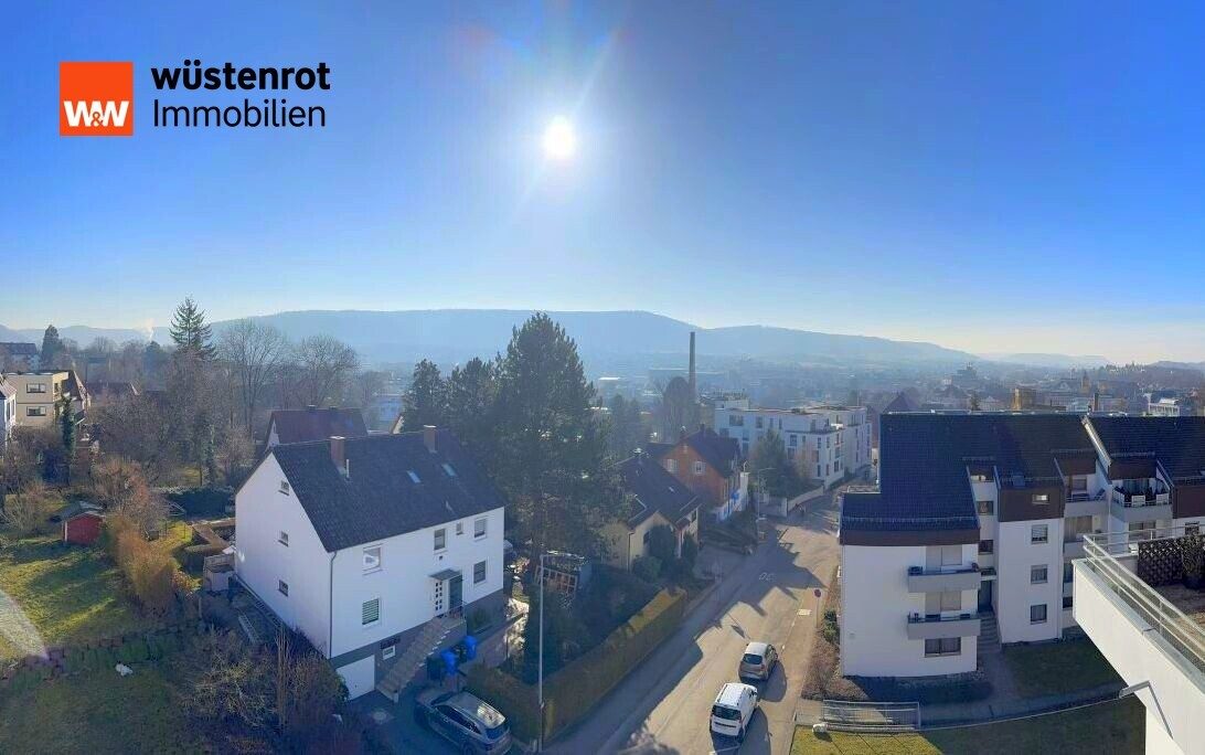 Immobilienangebot - Aalen - Alle - Über den Dächern von Aalen: lichtdurchflutete Maisonette mit Panoramablick!