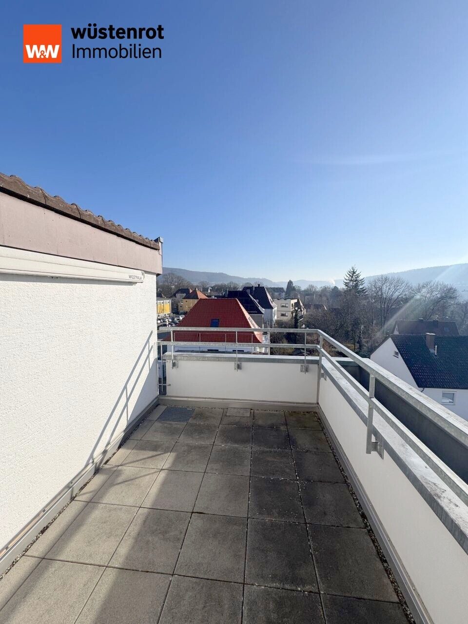 Immobilienangebot - Aalen - Alle - Über den Dächern von Aalen: lichtdurchflutete Maisonette mit Panoramablick!