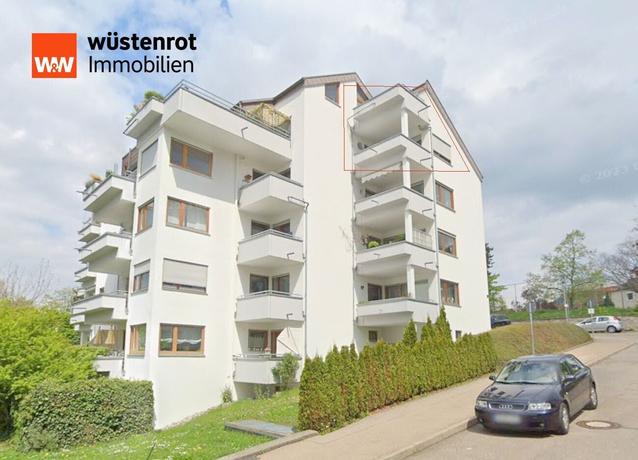 Immobilienangebot - Aalen - Alle - Über den Dächern von Aalen: lichtdurchflutete Maisonette mit Panoramablick!