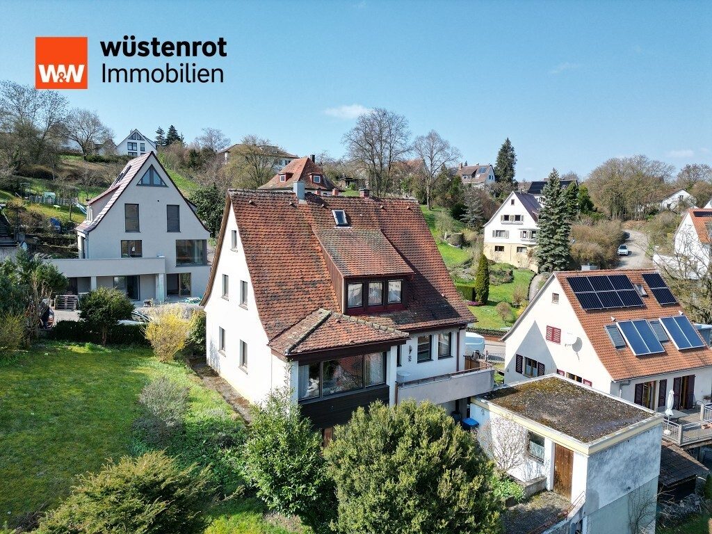 Immobilienangebot - Schwäbisch Hall - Alle - Familienfreundliches Wohnhaus mit drei Wohnungen in ruhiger Aussichtslage