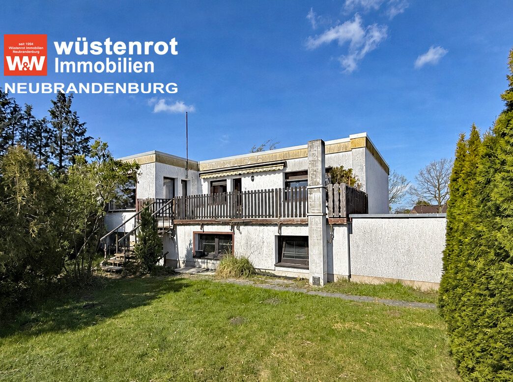 Immobilienangebot - Neubrandenburg - Alle - WOHNEN AUF EINER EBENE MIT GROSSER SONNENTERRASSE + NOCH VIEL PLATZ IM UNTERGESCHOSS