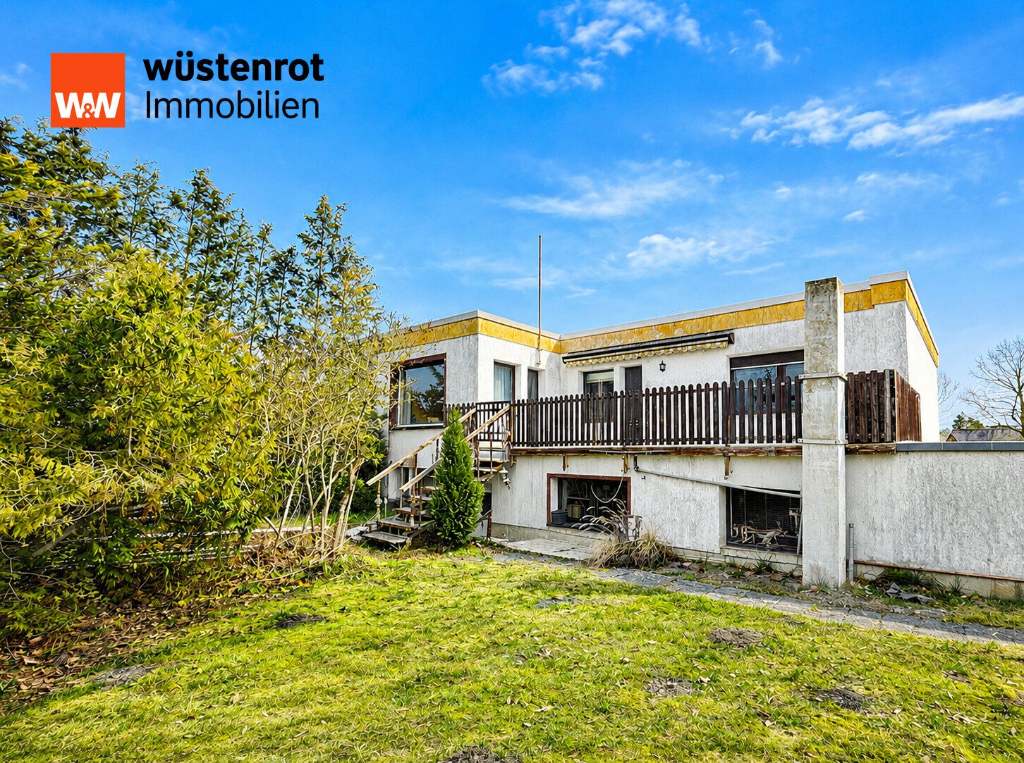 Immobilienangebot - Neubrandenburg - Alle - WOHNEN AUF EINER EBENE MIT GROSSER SONNENTERRASSE + NOCH VIEL PLATZ IM UNTERGESCHOSS